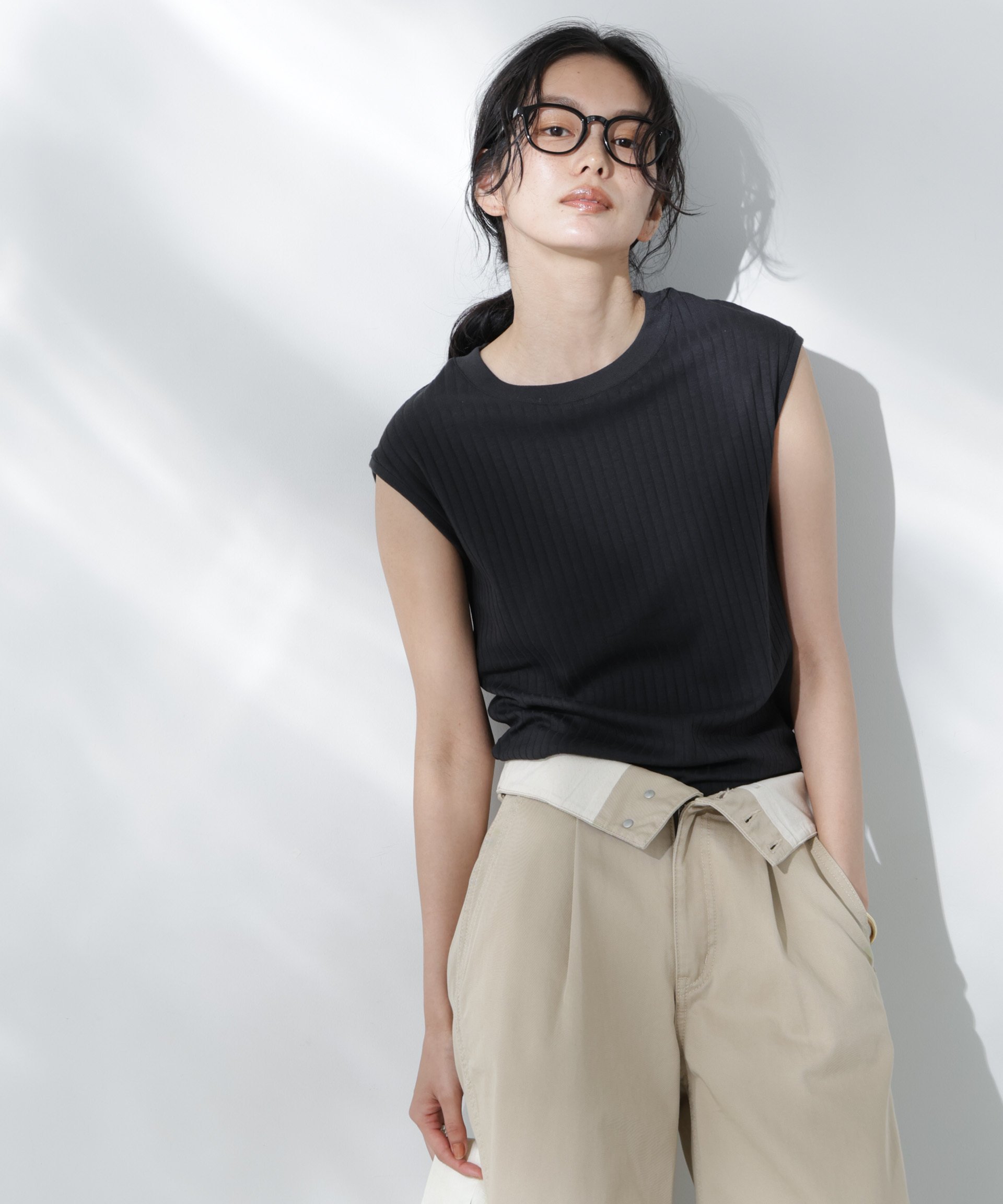 SALE／40%OFF】CELFORD パール付きシルケットプルオーバー セル