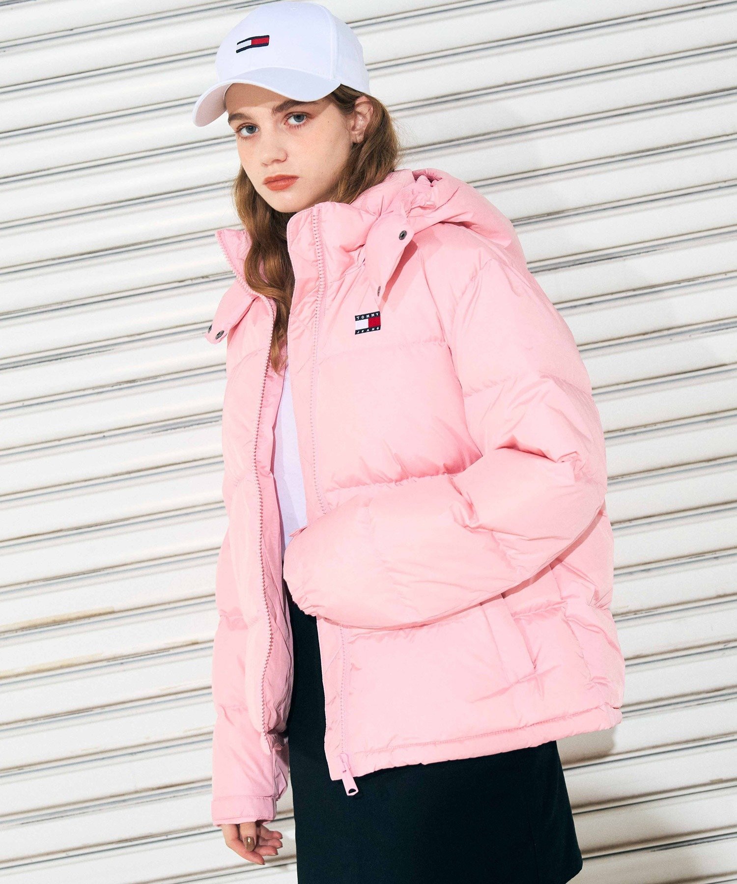 SALE／50%OFF】TOMMY JEANS TJW ALSK PFFR EXT Ballet Pink トミー 