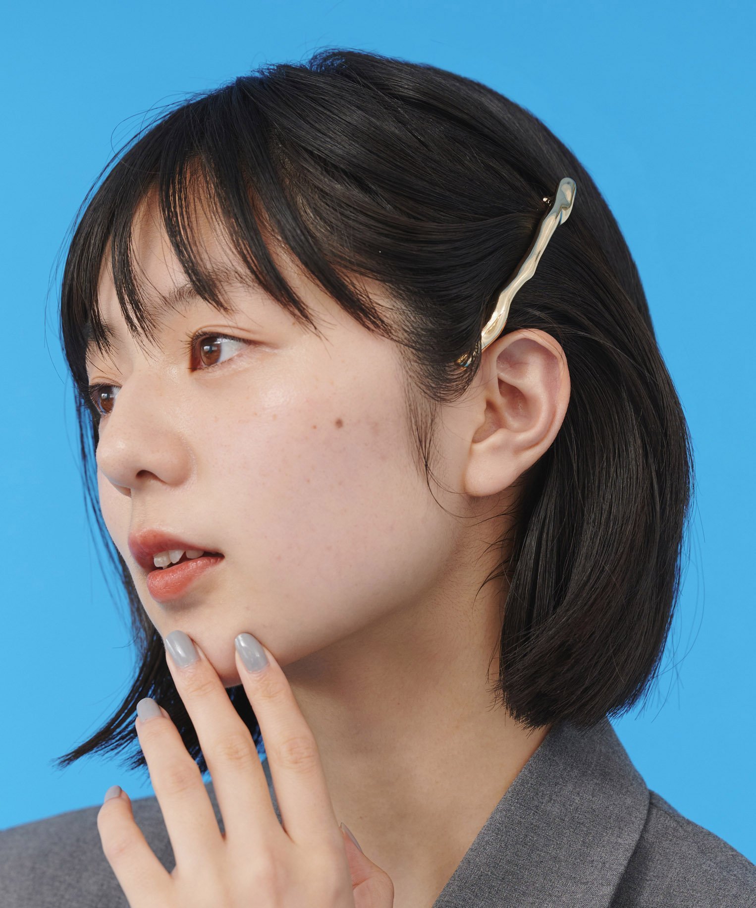 楽天市場】GANNI ガニー ブラック リボン バレッタ ヘア