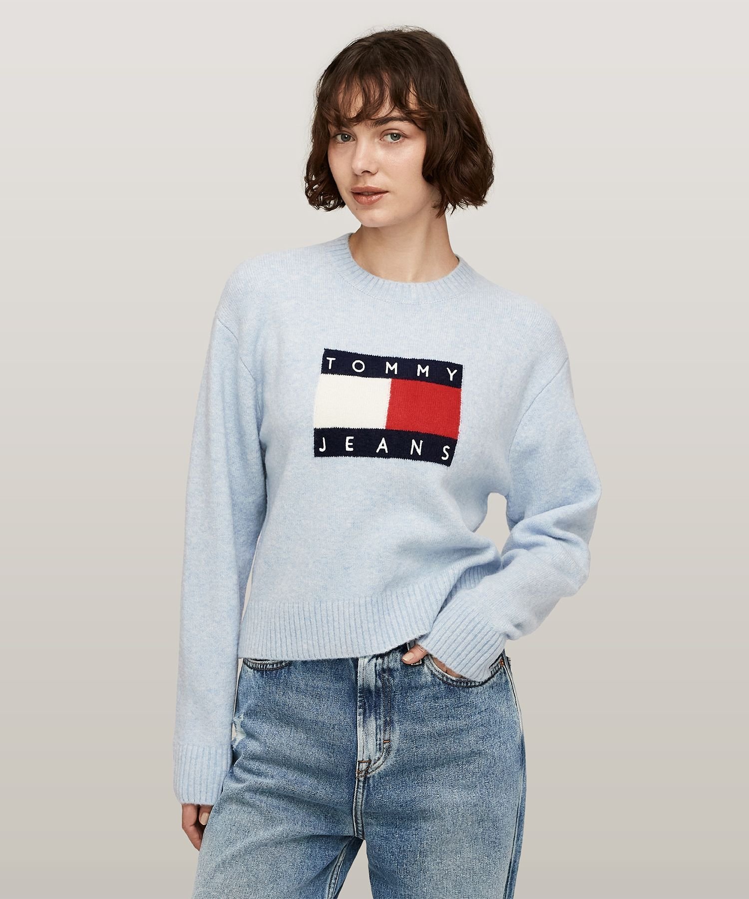 楽天市場】TOMMY JEANS トミージーンズ Vネックセーター ニット
