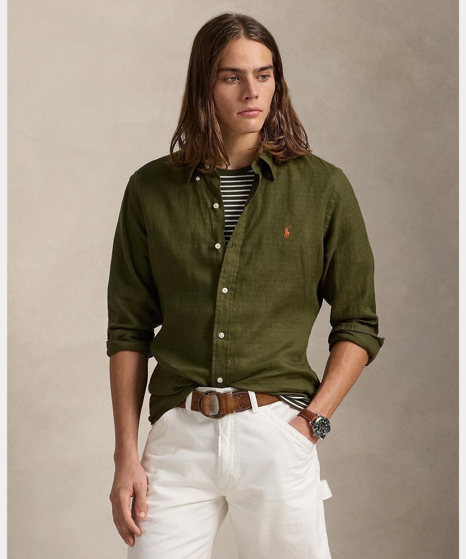 楽天市場】POLO RALPH LAUREN クラシック フィット リネン