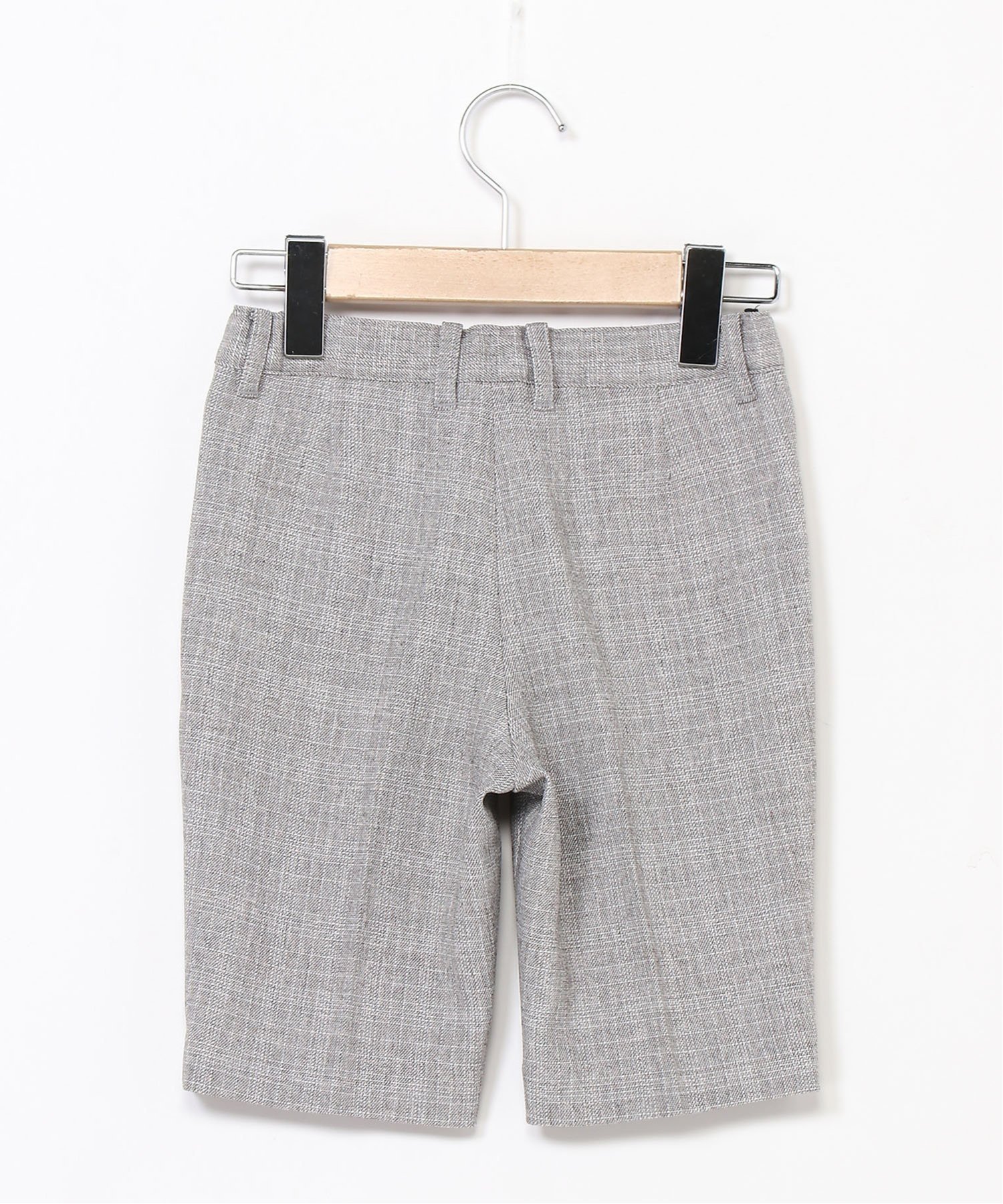 SALE／30%OFF】petit main グレージャケット+ショートパンツ ナルミヤ 