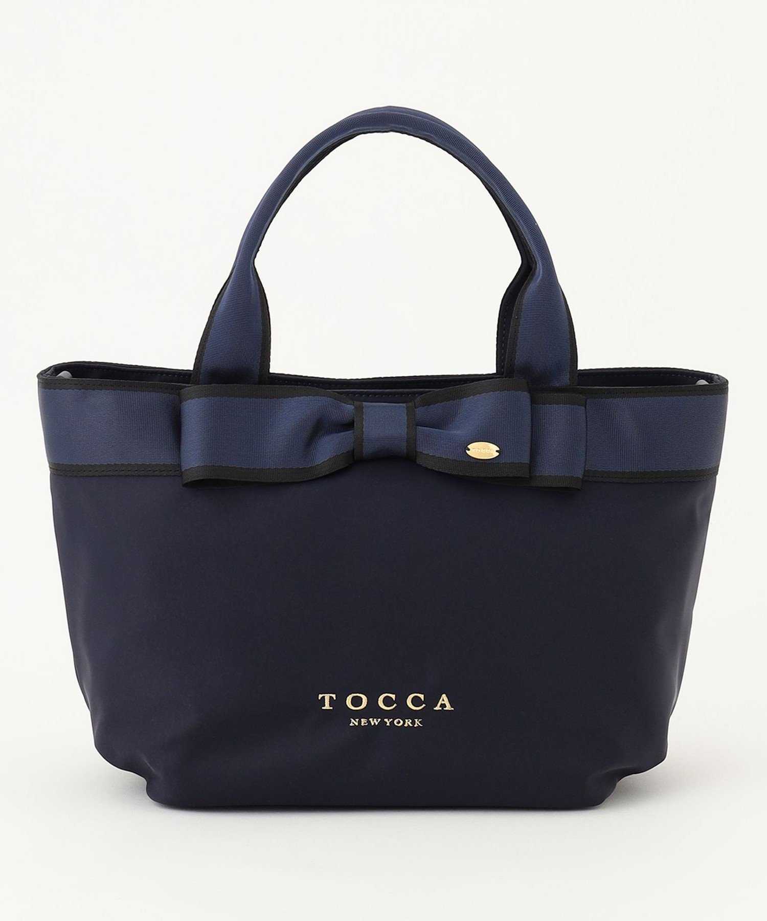 TOCCA 【撥水】BICOLOR RIBBON TOTE トートバッグ トッカ バッグ