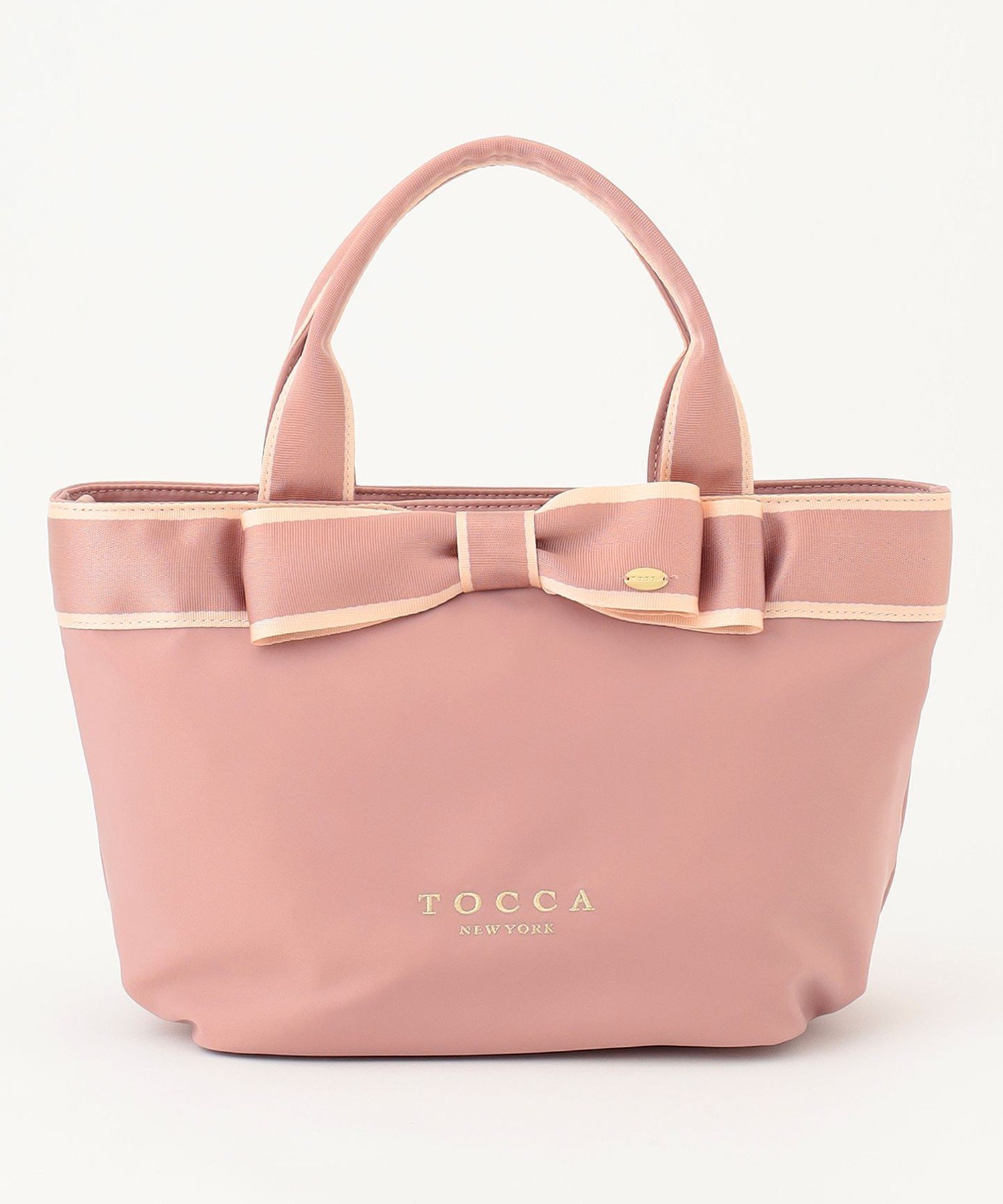 TOCCA 【撥水】BICOLOR RIBBON TOTE トートバッグ トッカ バッグ 