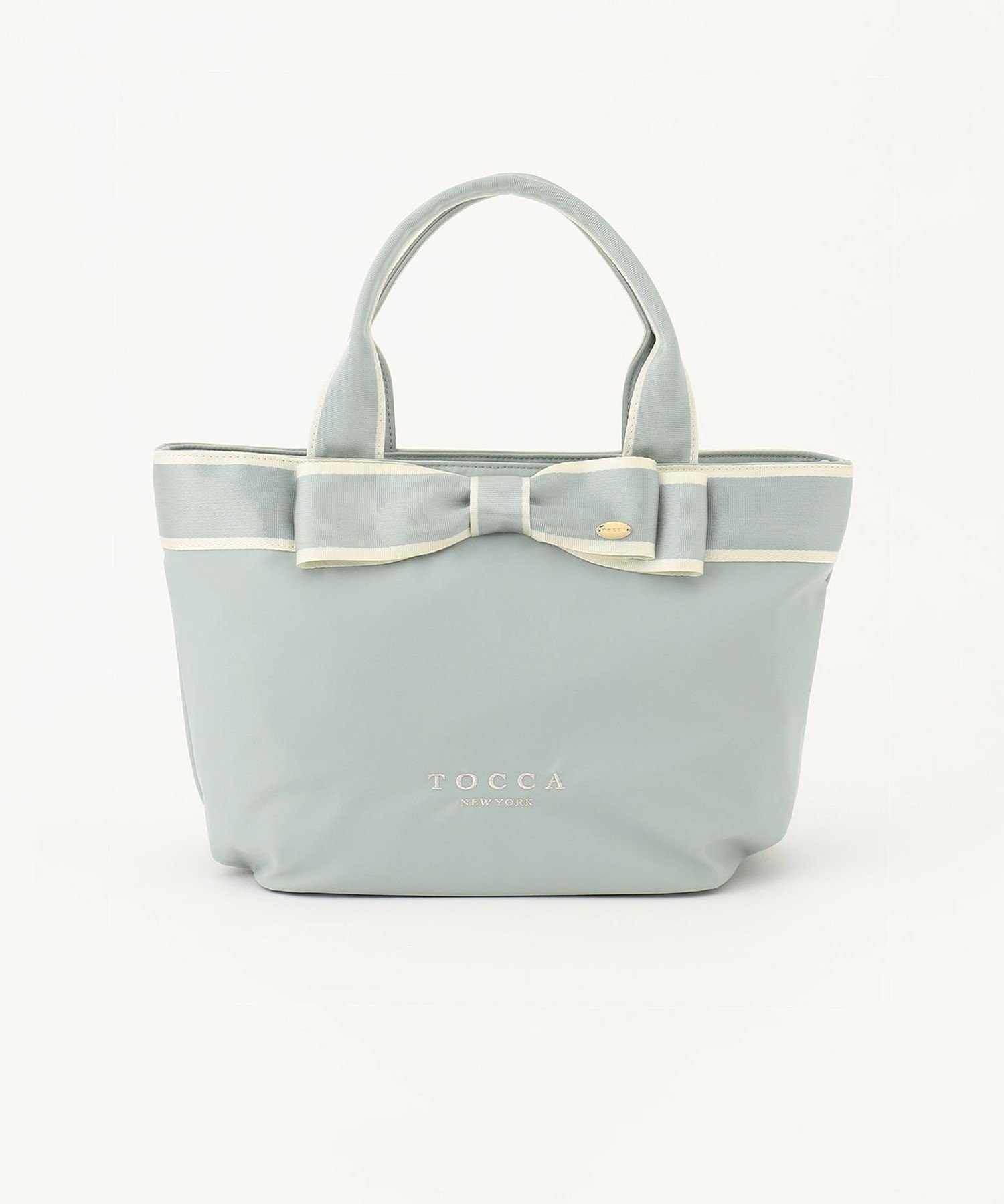 TOCCA 【撥水】BICOLOR RIBBON TOTE トートバッグ トッカ バッグ