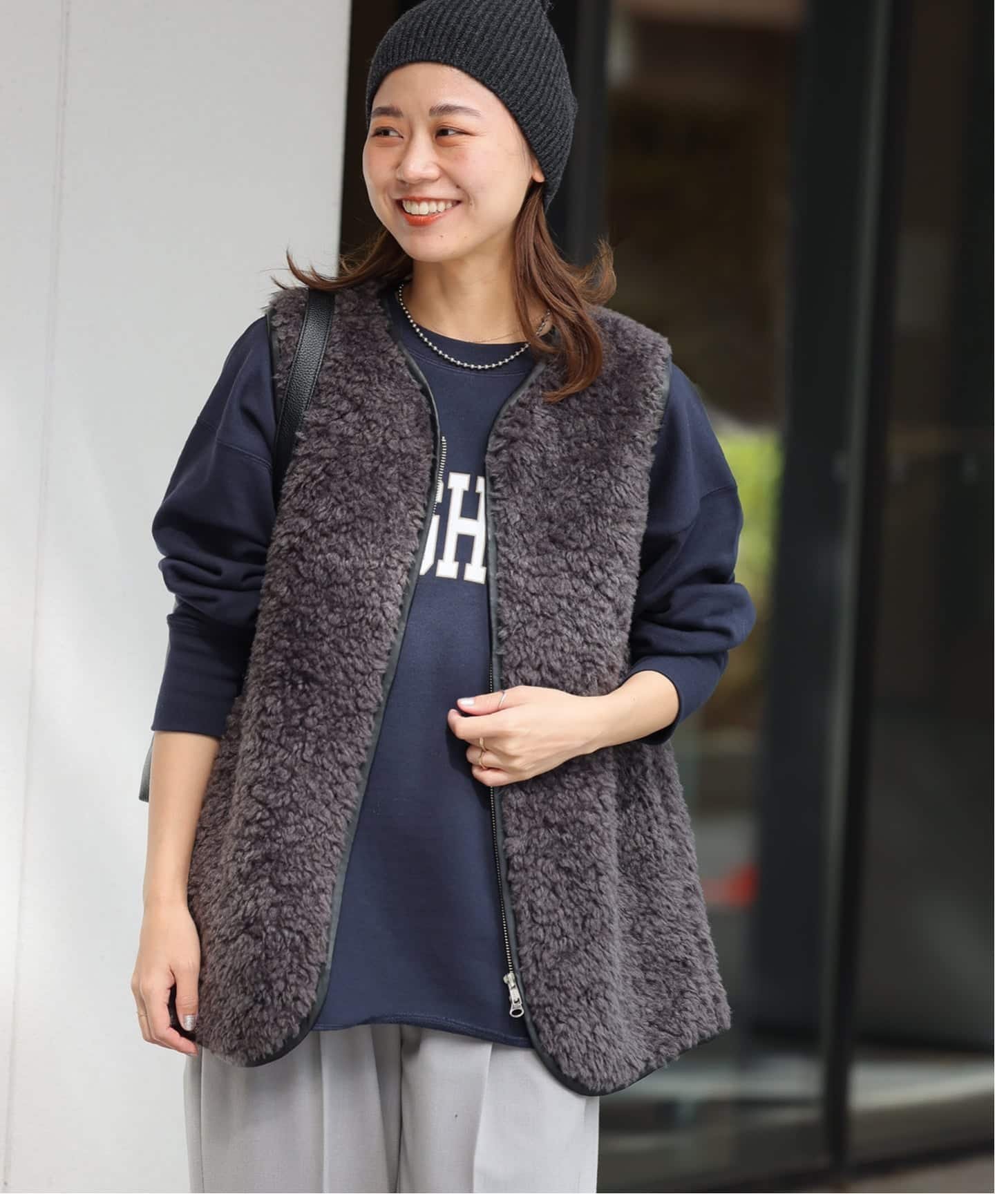 JOURNAL STANDARD relume 《WEB限定追加》シープフェイクファージップ