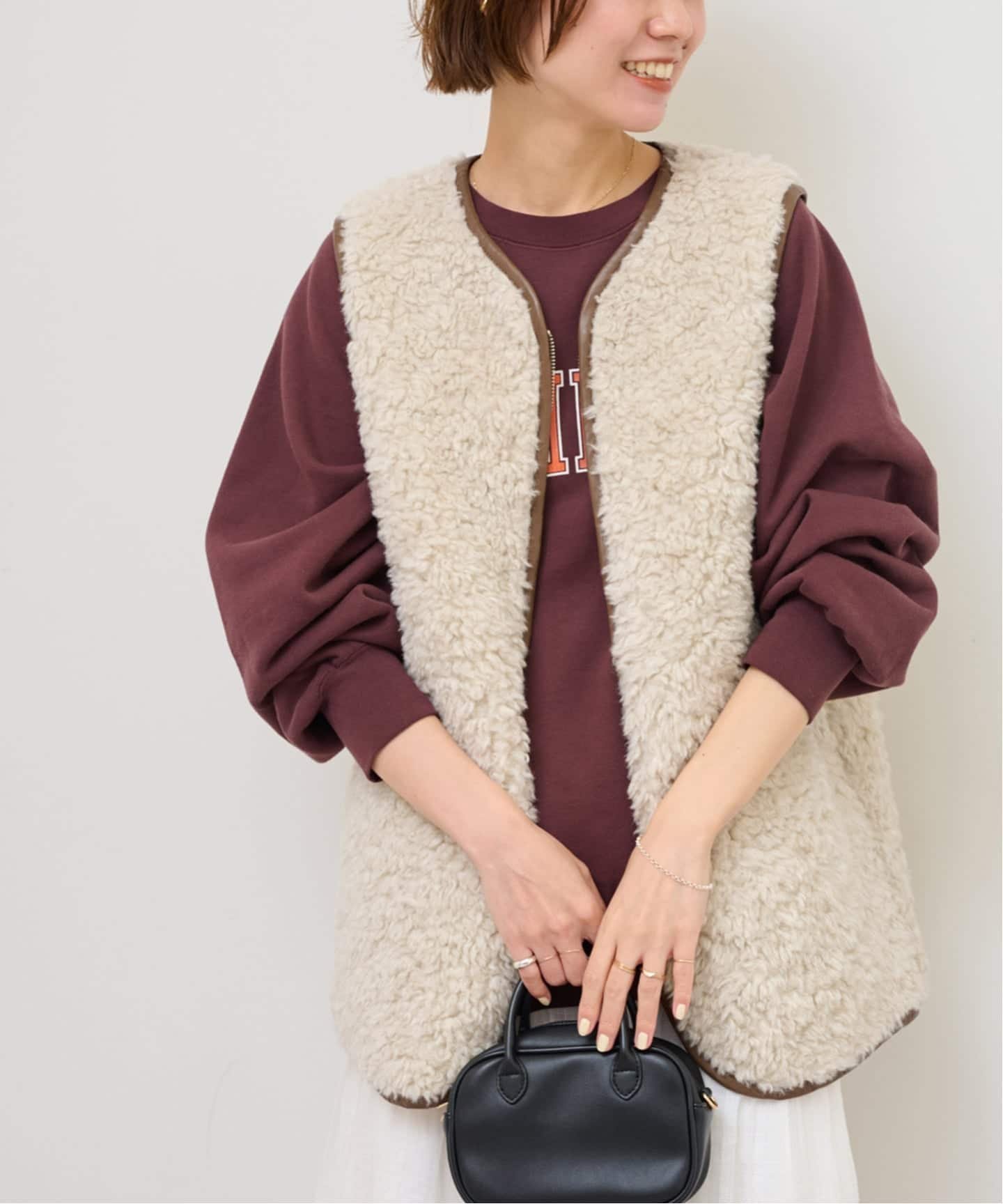 JOURNAL STANDARD relume 《WEB限定追加》シープフェイクファージップ