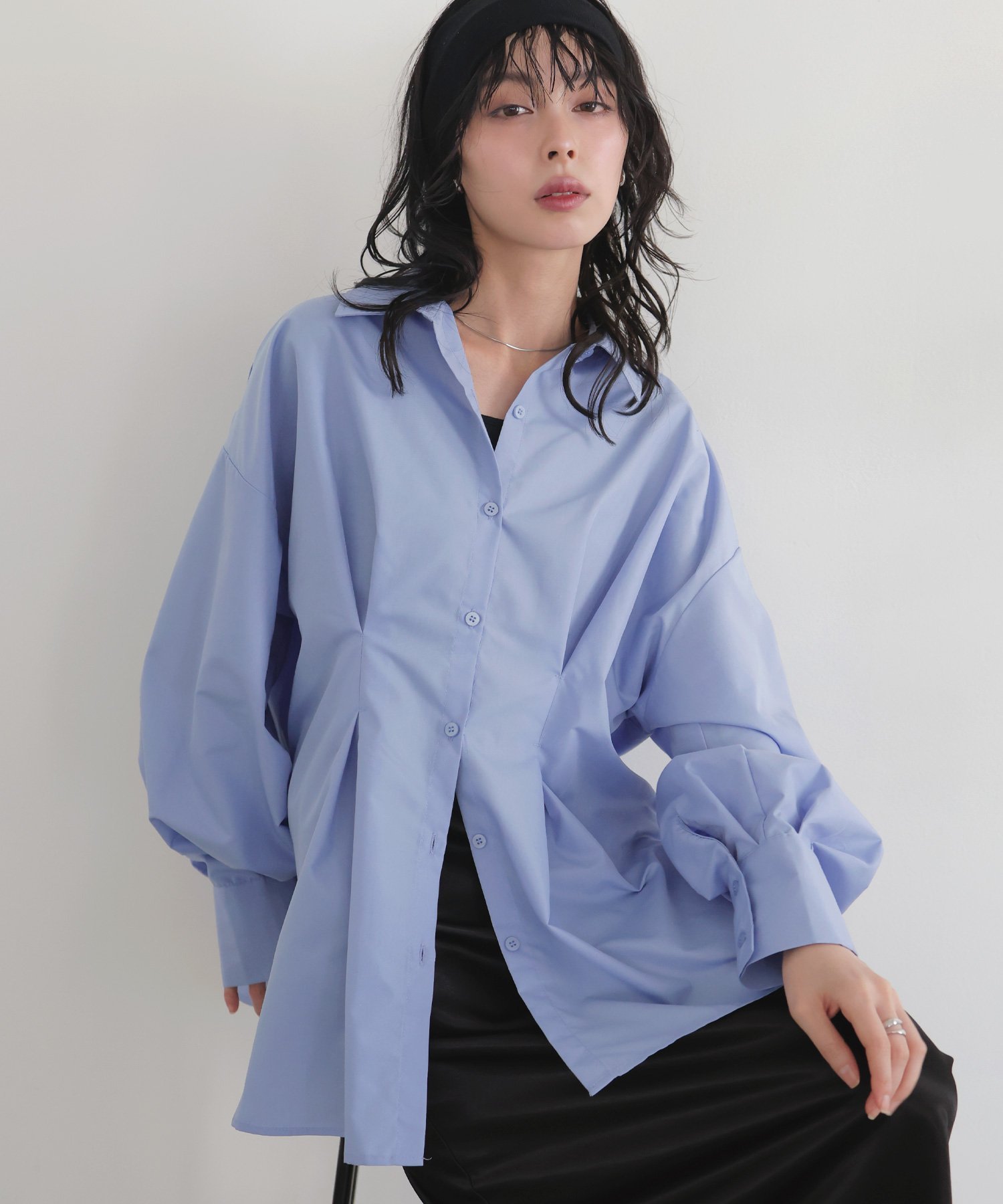 6(ROKU) ＜6(ROKU)＞シアージャカード ポロニット ビューティー