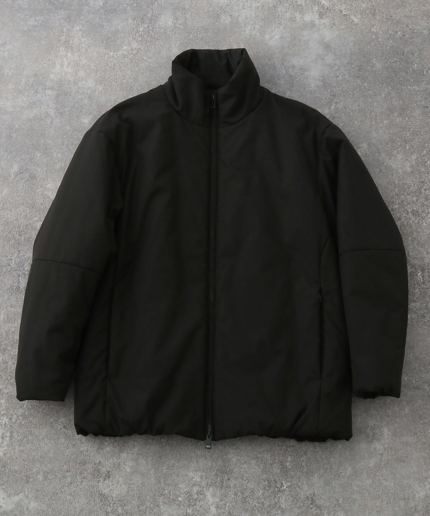 美品】グローバルワークライトウォームスタンドブルゾン ブラックМサイズ