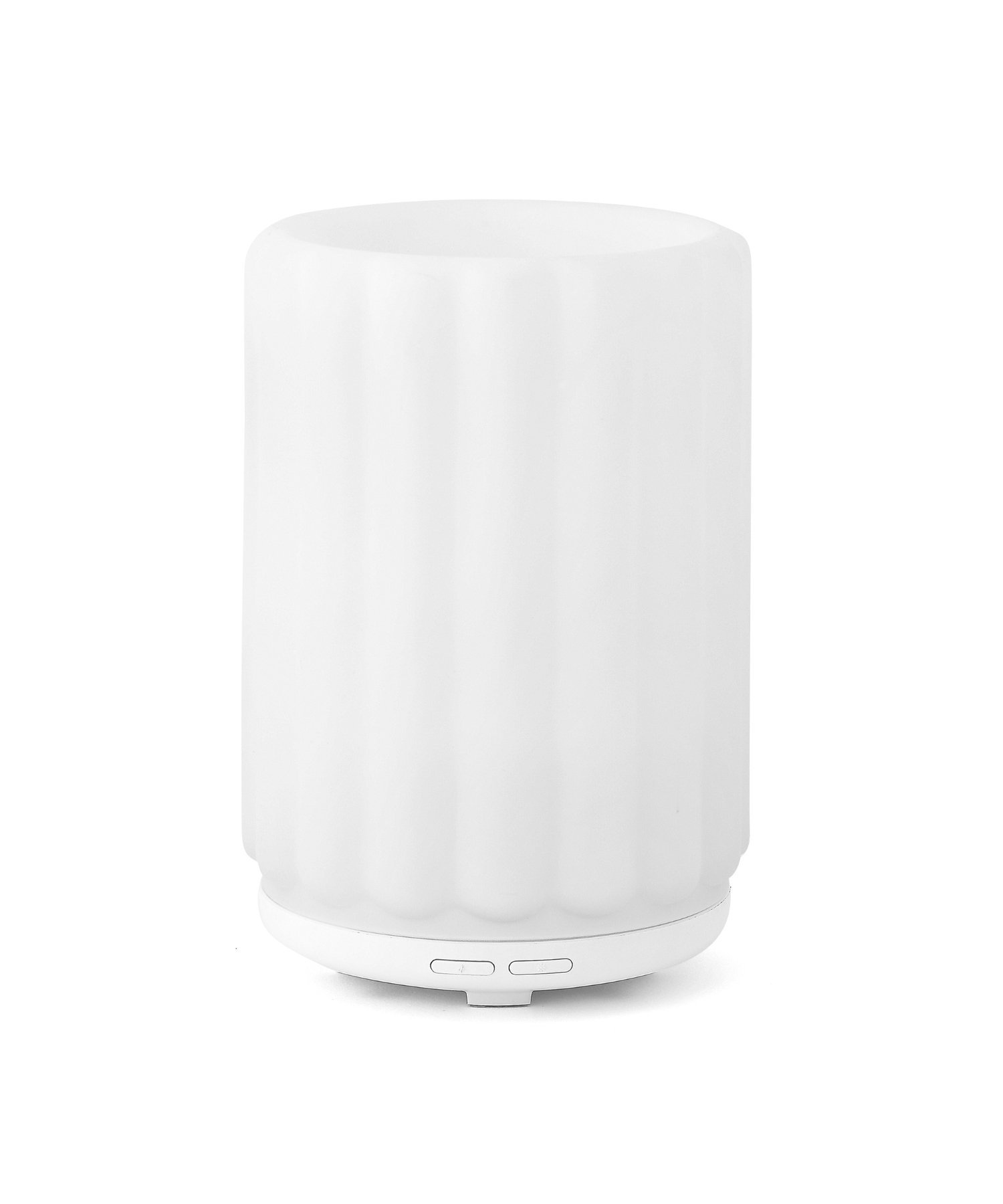 【週末限定セール！】Francfranc スチーム式加湿器 マーブルホワイト クラルテ 上部給水スチーム式加湿器 2.4L マーブルホワイト