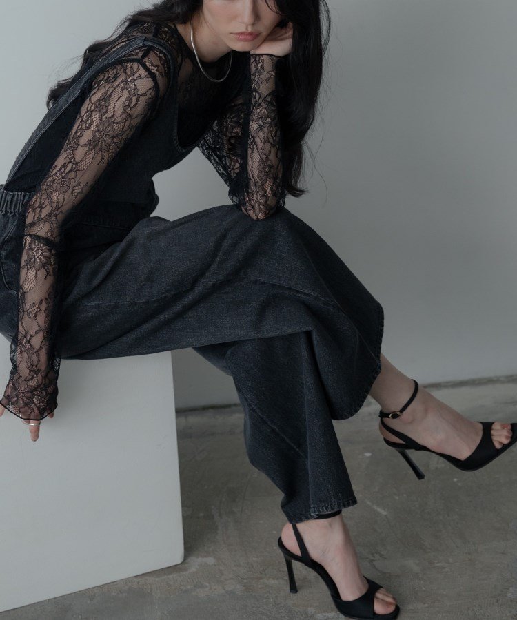 デニムサロペット