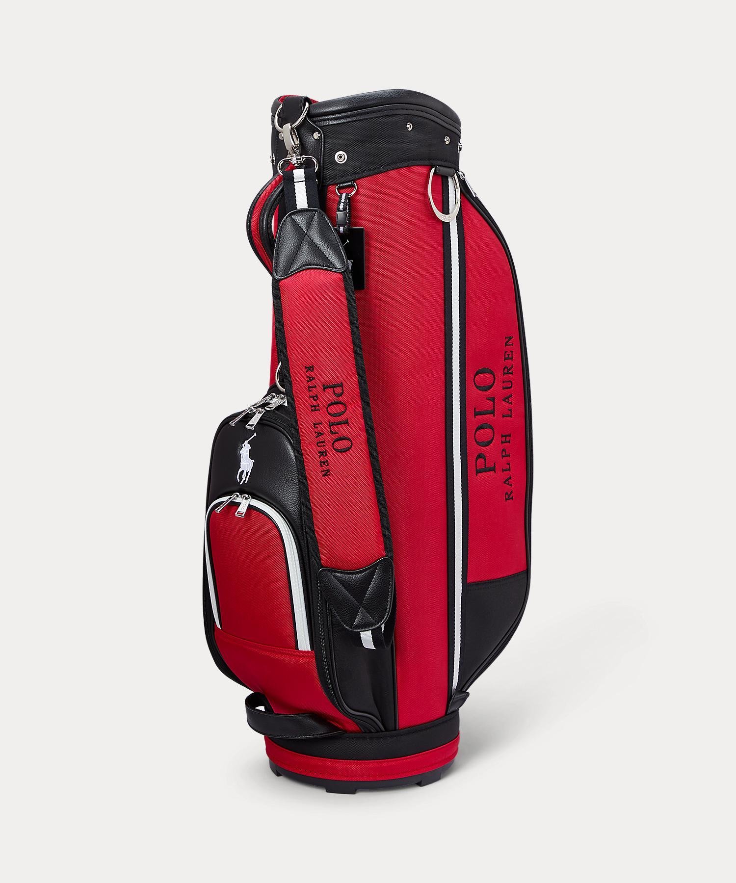 POLO ゴルフバッグ ネイビー・チェック 楽天市場】POLO GOLF/RLX Golf (RLX)チェック ゴルフ バッグ