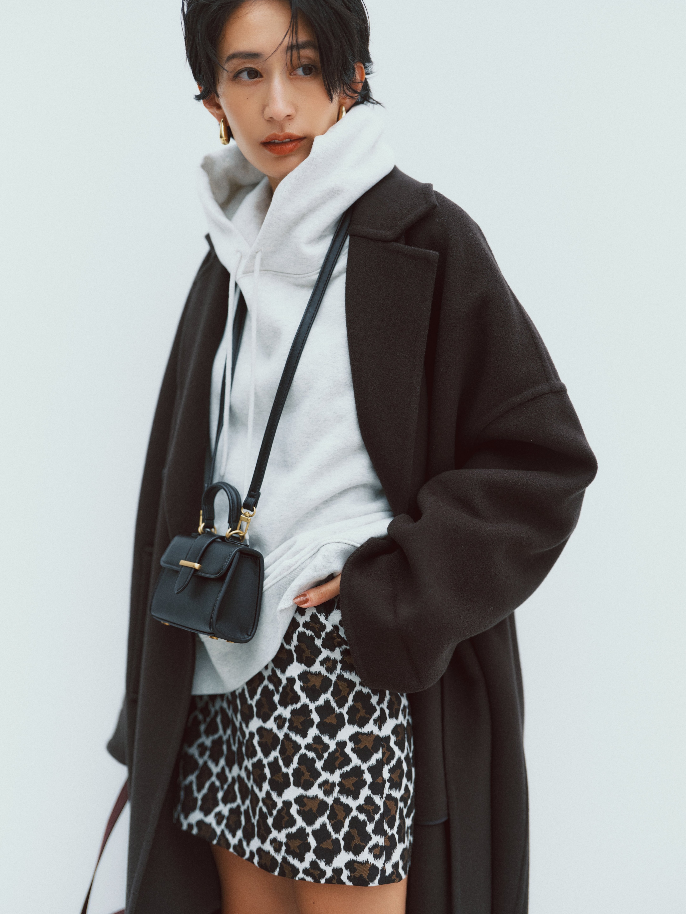 SALE／50%OFF】Mila Owen 【WEB限定00サイズ】ワイドシルエットダブル 