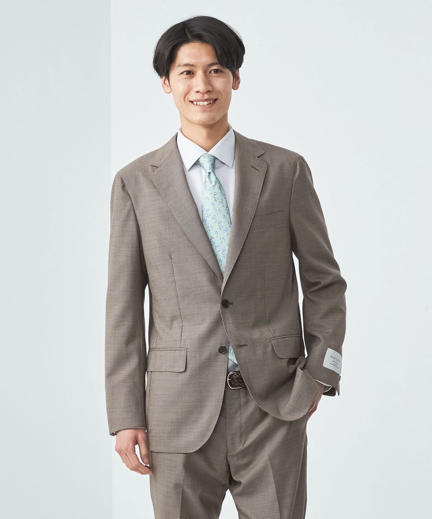 120cmスーツ4点　入学式　ユナイテッドアローズGLR 楽天市場】【SALE／80%OFF】GLR CLOTH 織ムジ スリム ノープリーツ