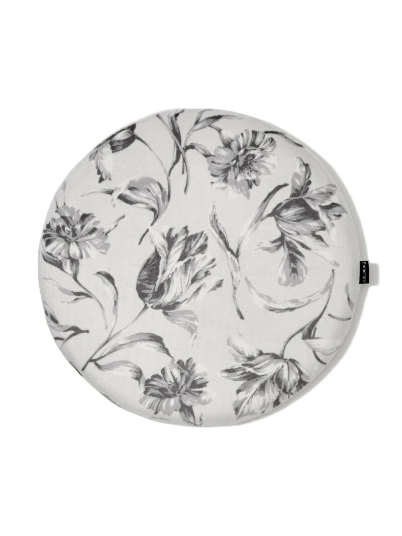 楽天市場 Francfranc プリュ フラワー シートクッション 330 330 フランフラン 生活雑貨 生活雑貨その他 グレー Rakuten Fashion Men