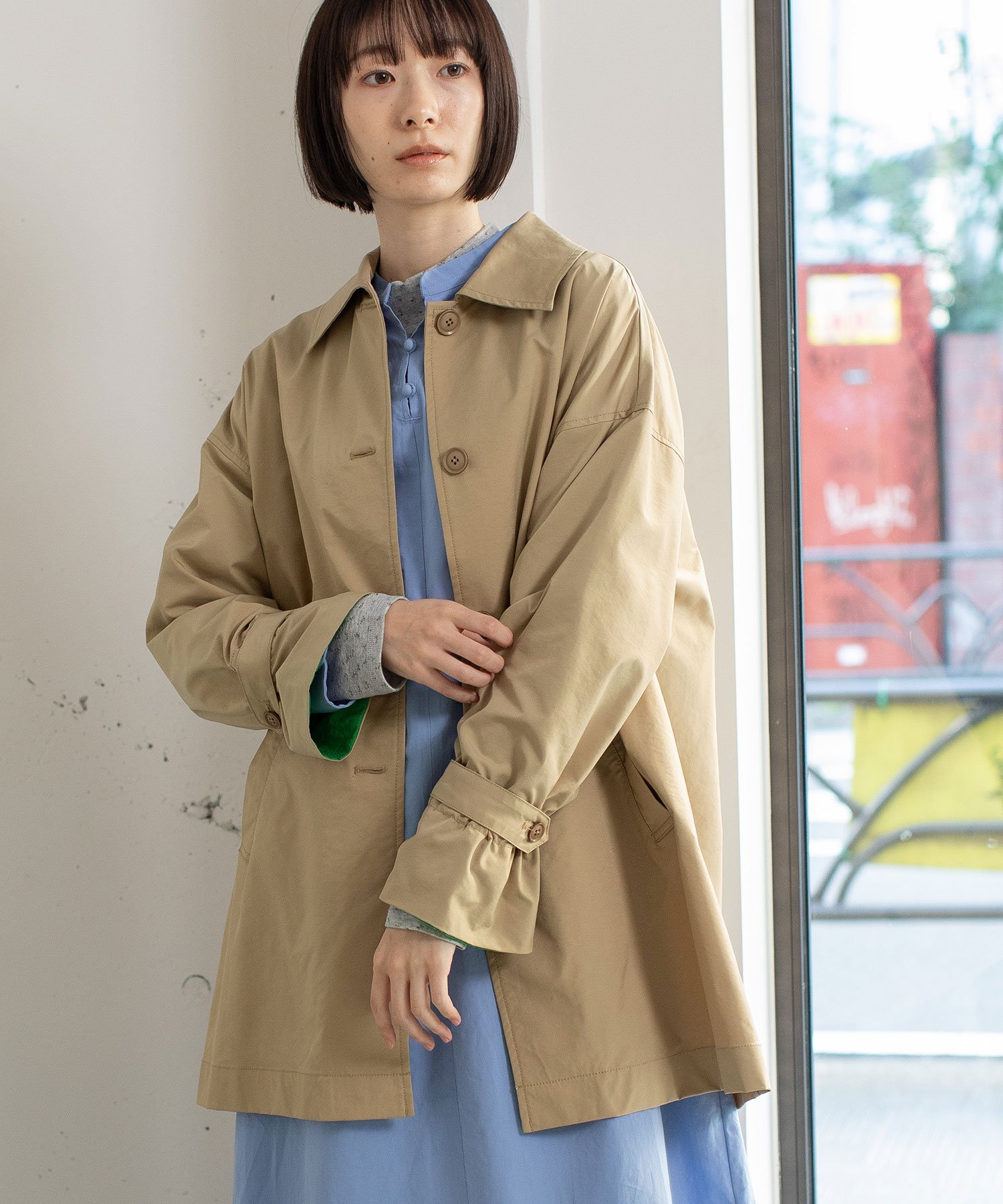 楽天市場】【SALE／10%OFF】FORK&SPOON バルカラーライトコート