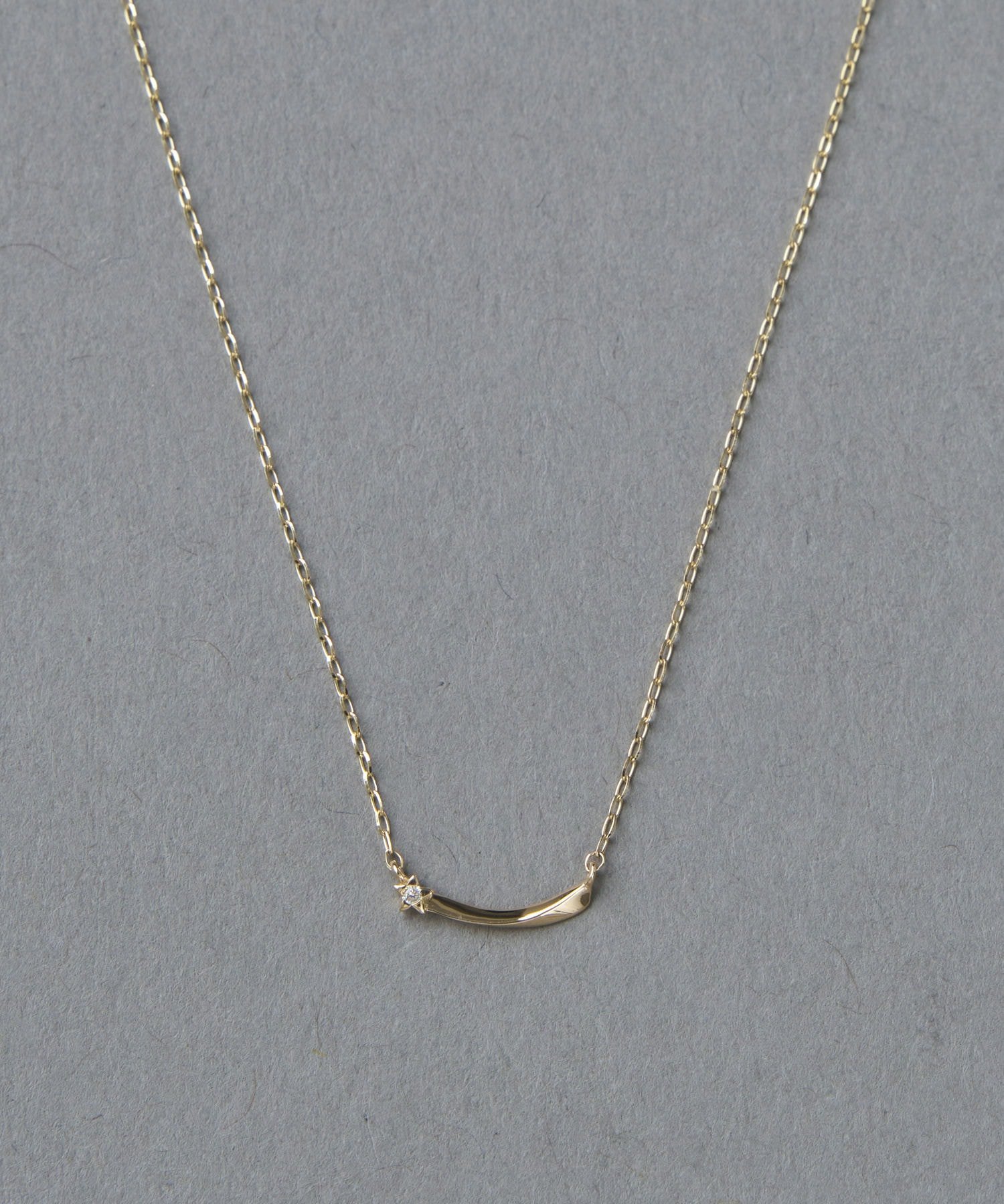 限定美品　ete　K10YGダイヤモンドステラネックレス　エテ　星　スター ete bijoux K10YG ダイヤモンド ネックレス | エテ ビジュー