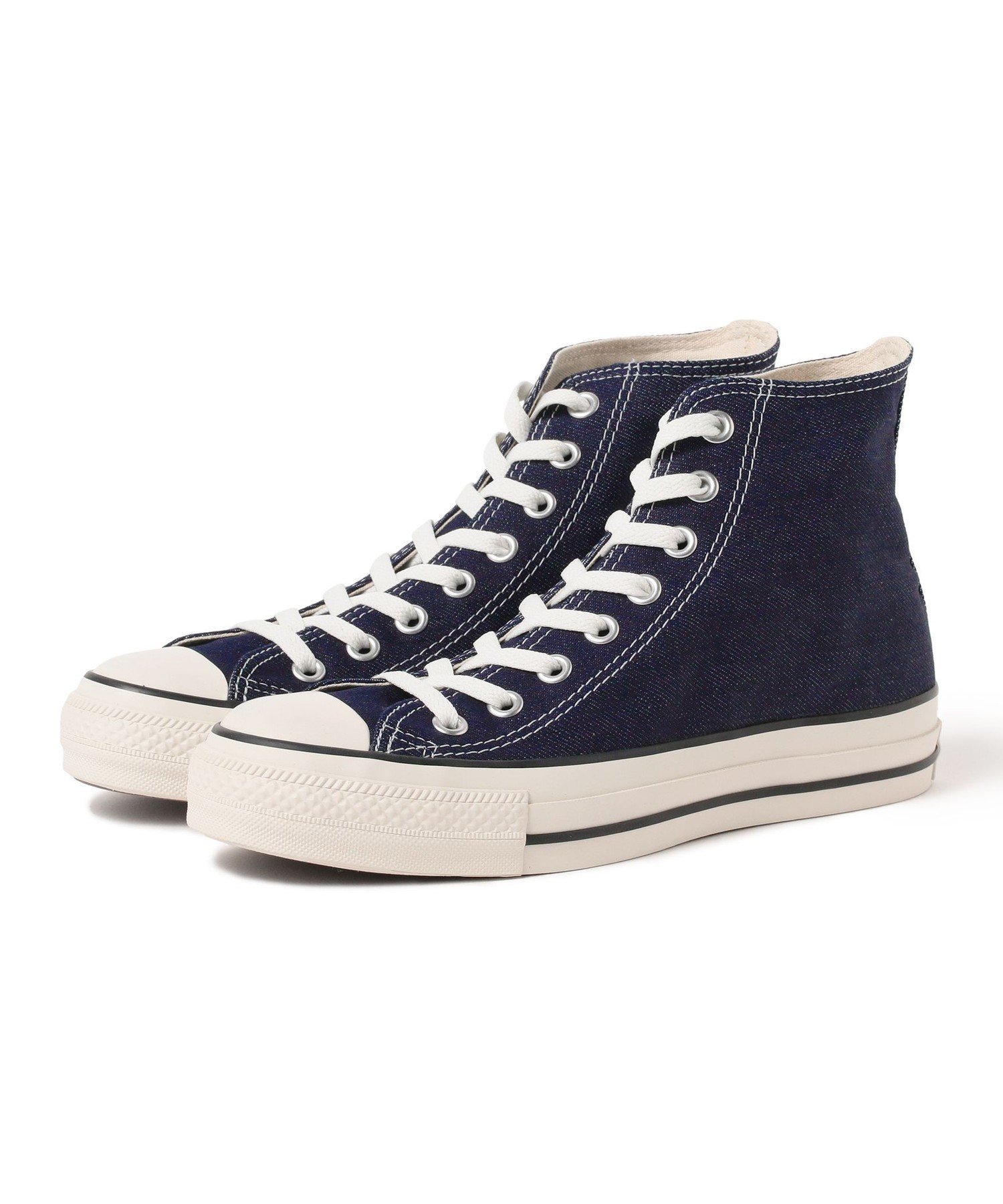 【SALE／30%OFF】B:MING by BEAMS CONVERSE / ALL STAR (R) ORGANICDENIM HI ビームス アウトレット シューズ・靴 スニーカー ブルー【送料無料】画像