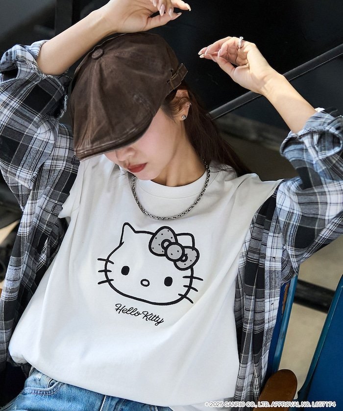 楽天市場】エドハーディー×サンリオ ハローキティー コラボ T