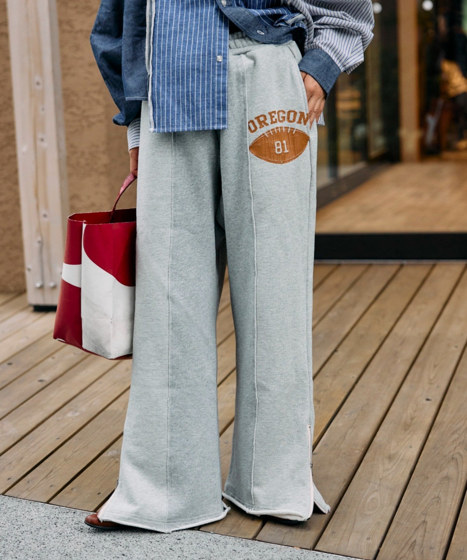 関さん様♡3点m1078☆4L☆くま 熊 野球＊ロゴ＊トレーナー＊バックプリント WESTSEA トレーナー スウェット 2ND ARCHIVE ハンドサイン・くま