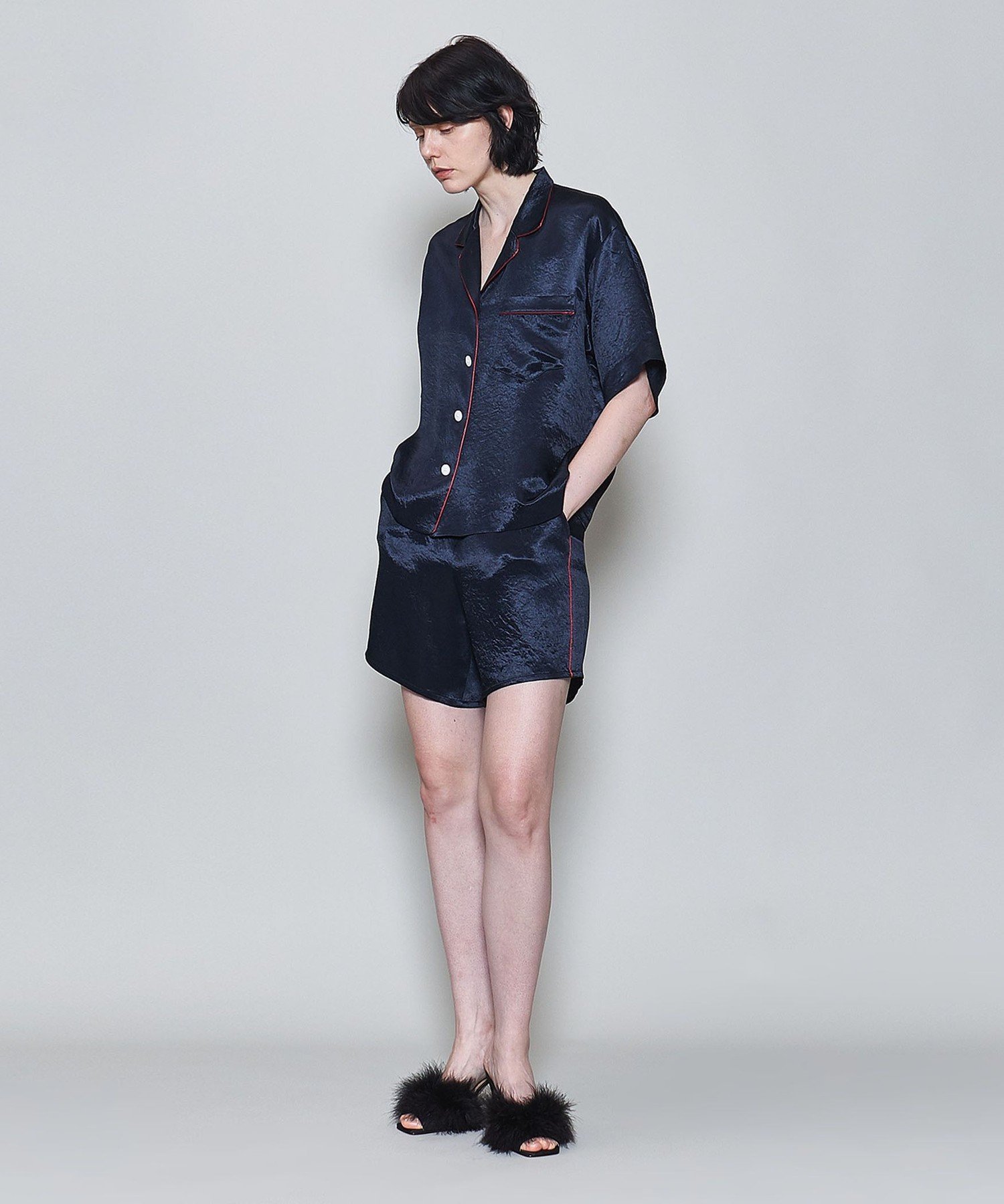 楽天市場】【SALE／80%OFF】＜6(ROKU)＞パイピング オープンカラー