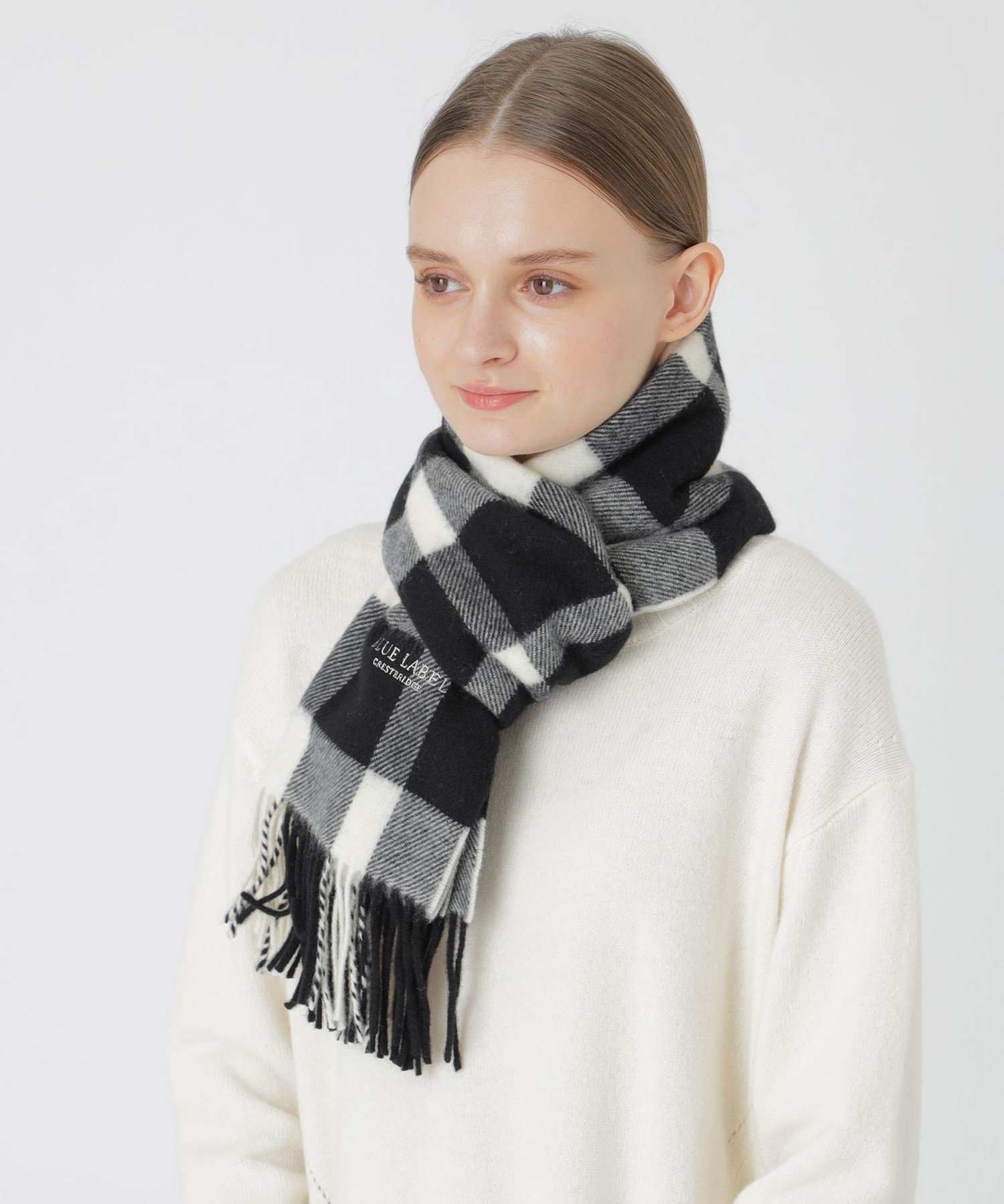 【新品タグ付き】ジョンストンズ カシミヤ100％ マフラー クレストブリッジ 楽天市場】ブラックレーベル クレストブリッジ ジョンストンズ