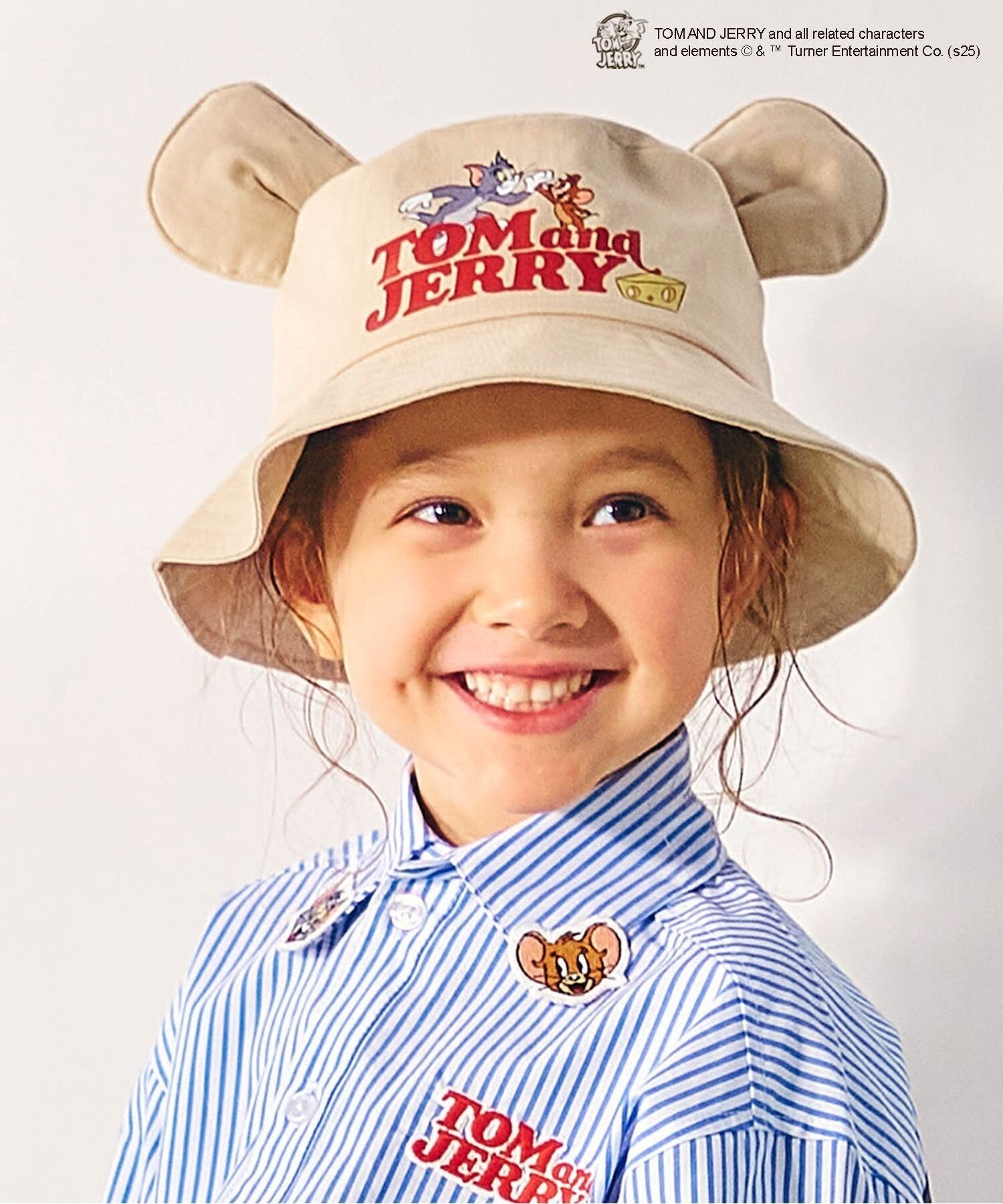 美品 バーバリー バケットハット Kids 54cm Lサイズ チェック バケットハット (サンド) - チルドレンズ | Burberry