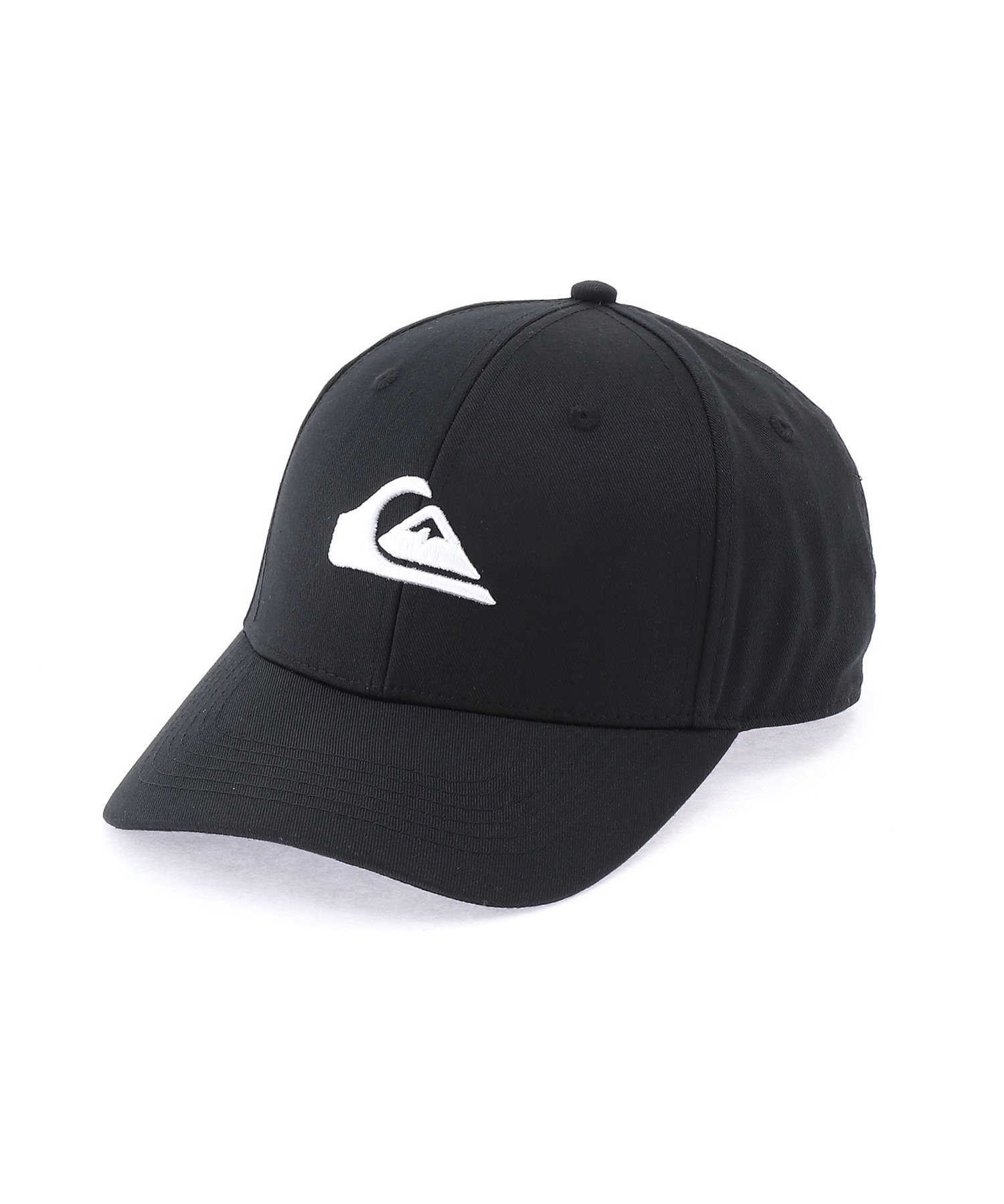QUIKSILVER - QUIKSILVERクイック限定エンボスアイコンフレックスフィットキャップ帽子 QUIKSILVERクイック限定エンボスアイコンフレックスフィット