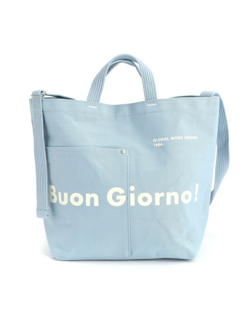 楽天市場 Rakuten Fashion Sale Off Gw 2wayロゴbag Global Work グローバルワーク バッグ トート バッグ カーキ グリーン パープル ピンク ブラウン ブラック ブルー ベージュ ホワイト グレー Rba E Global Work グローバルワーク