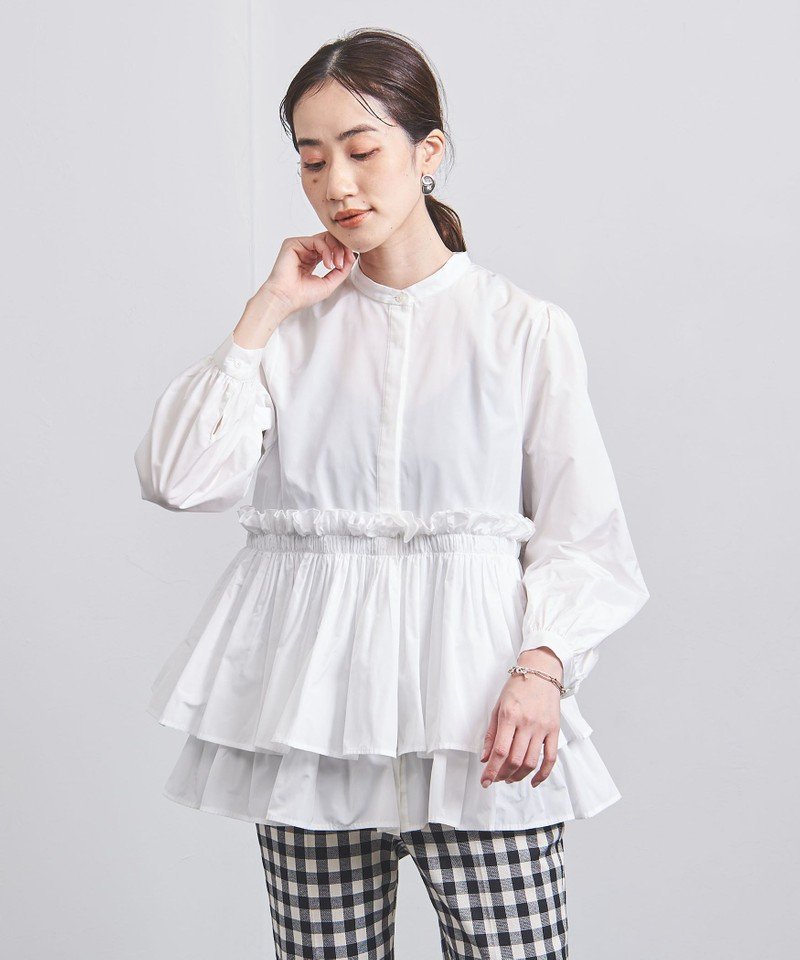 SALE／40%OFF】UNITED ARROWS P タフタ レディ ブラウス ユナイテッド 