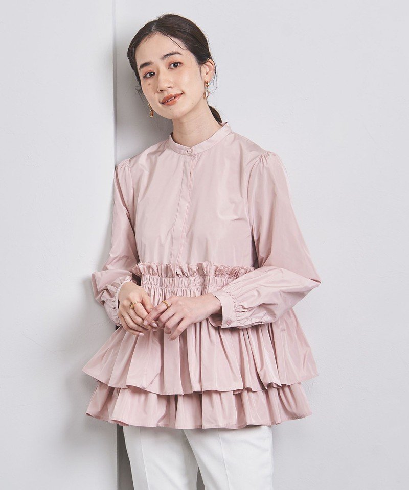 SALE／40%OFF】UNITED ARROWS P タフタ レディ ブラウス ユナイテッド 