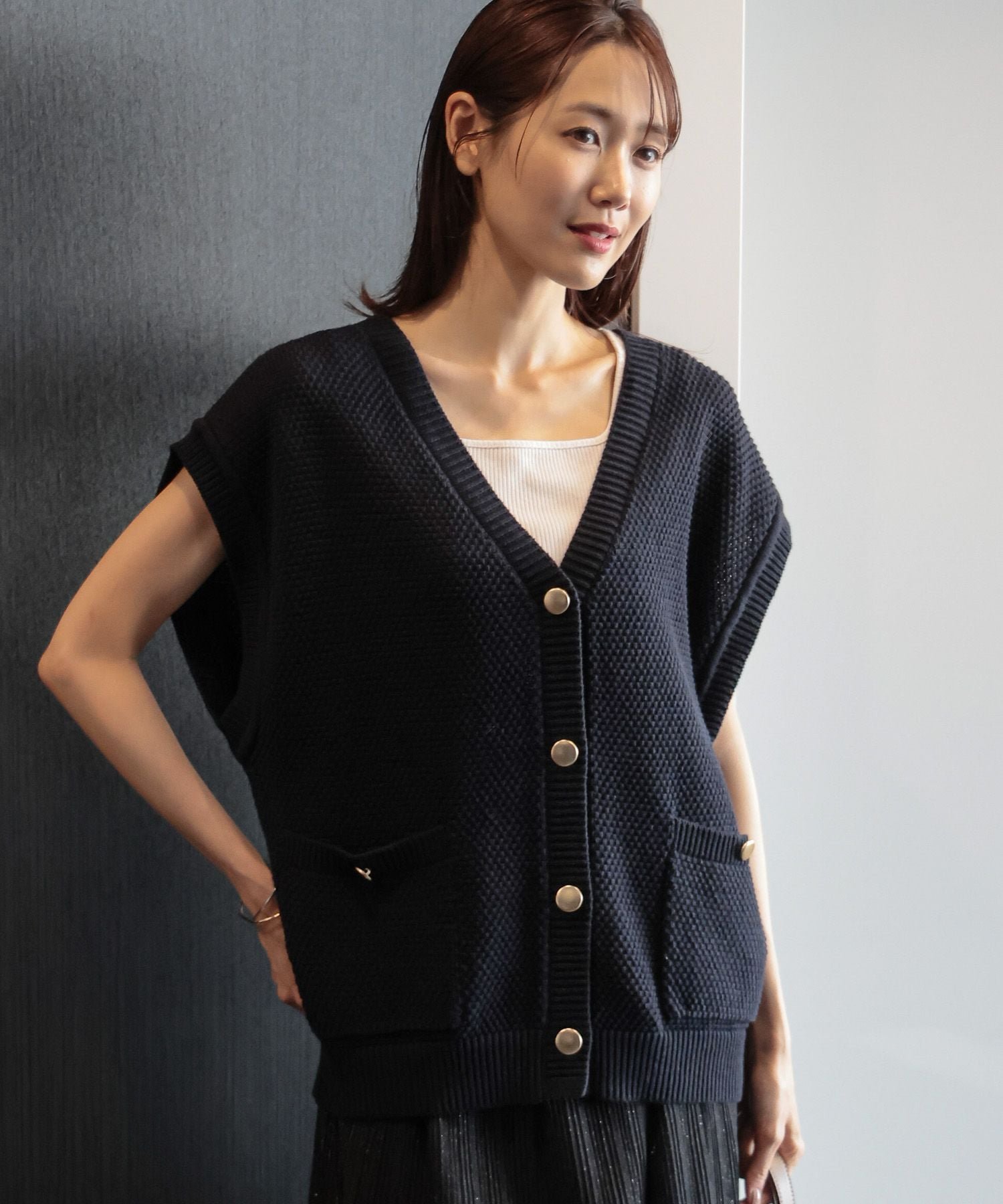 楽天市場】【SALE／30%OFF】スッキレイ金ボタンベスト/992279