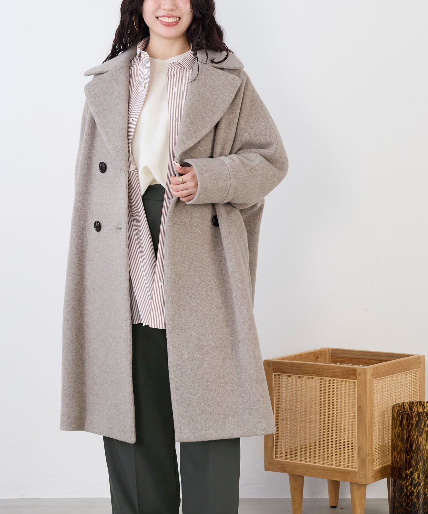 TICCA ベージュ テントコート TBKA-272