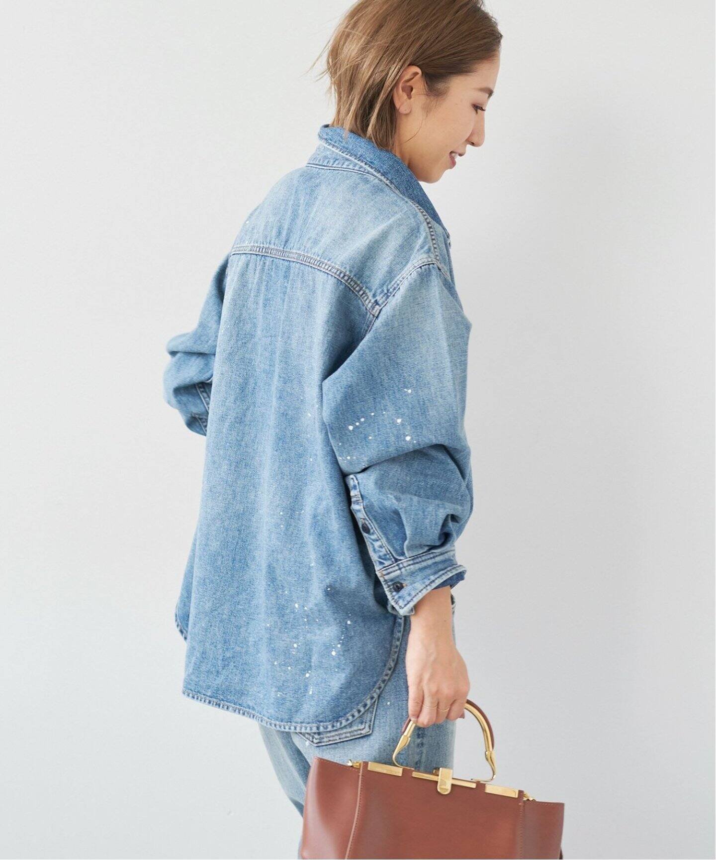 plage 《追加》les Tendre DENIM シャツ2 プラージュ トップス シャツ