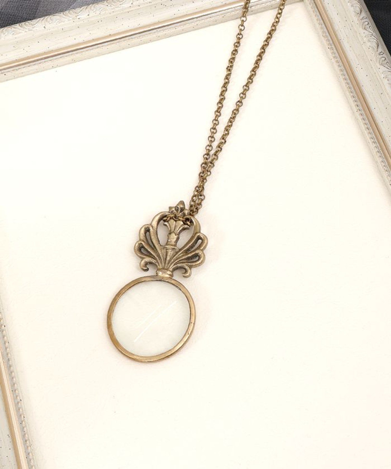 楽天市場】【スライド式/ルーペ】ラウンドネックレス LAURA ASHLEY