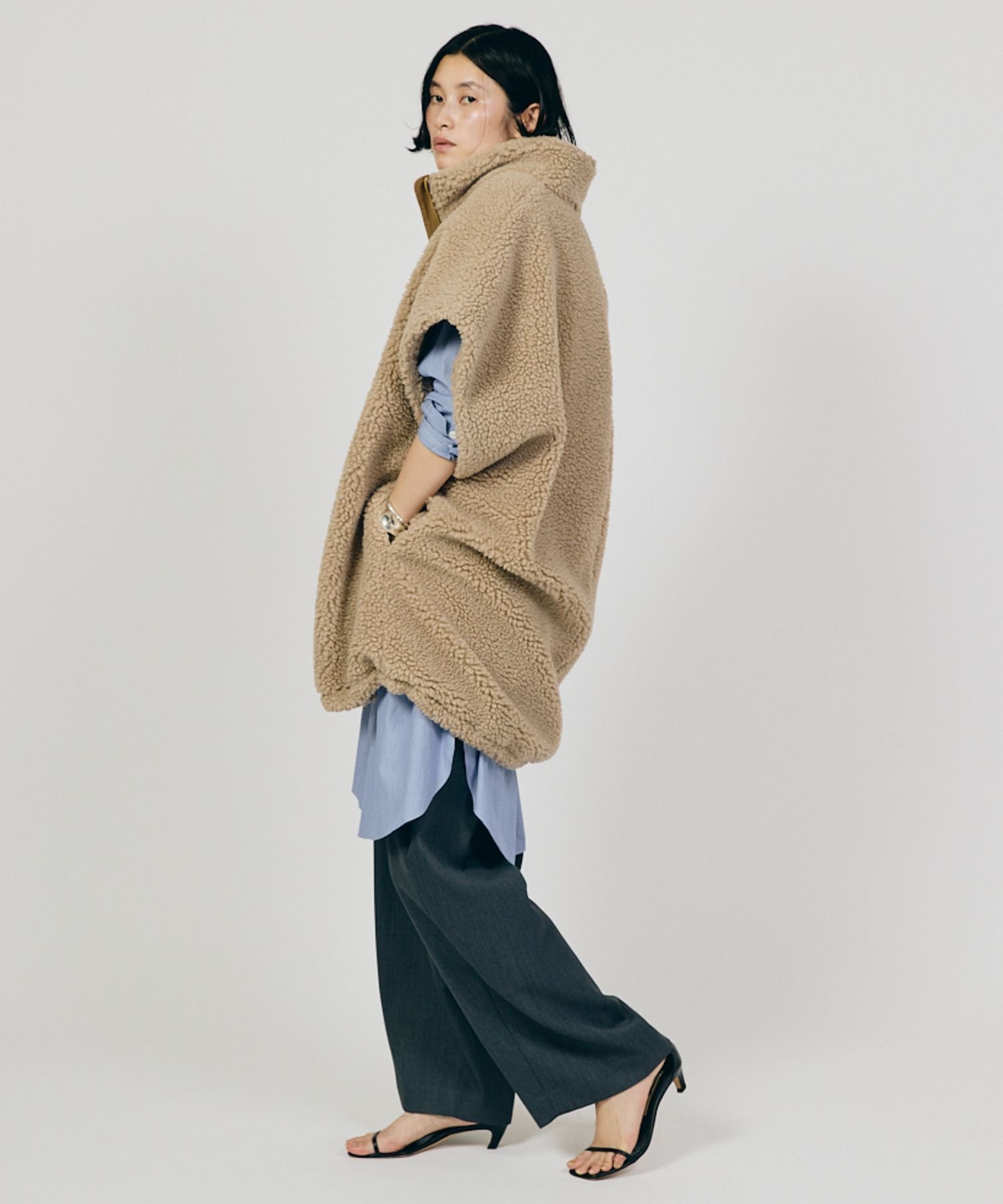 SALE／20%OFF】Curensology ボアスタンドジップブルゾン カレン
