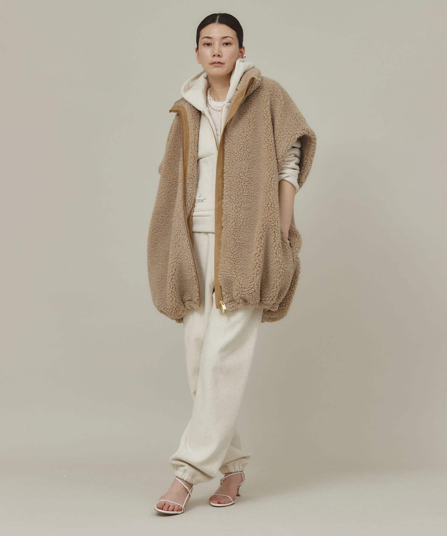 SALE／20%OFF】Curensology ボアスタンドジップブルゾン カレン