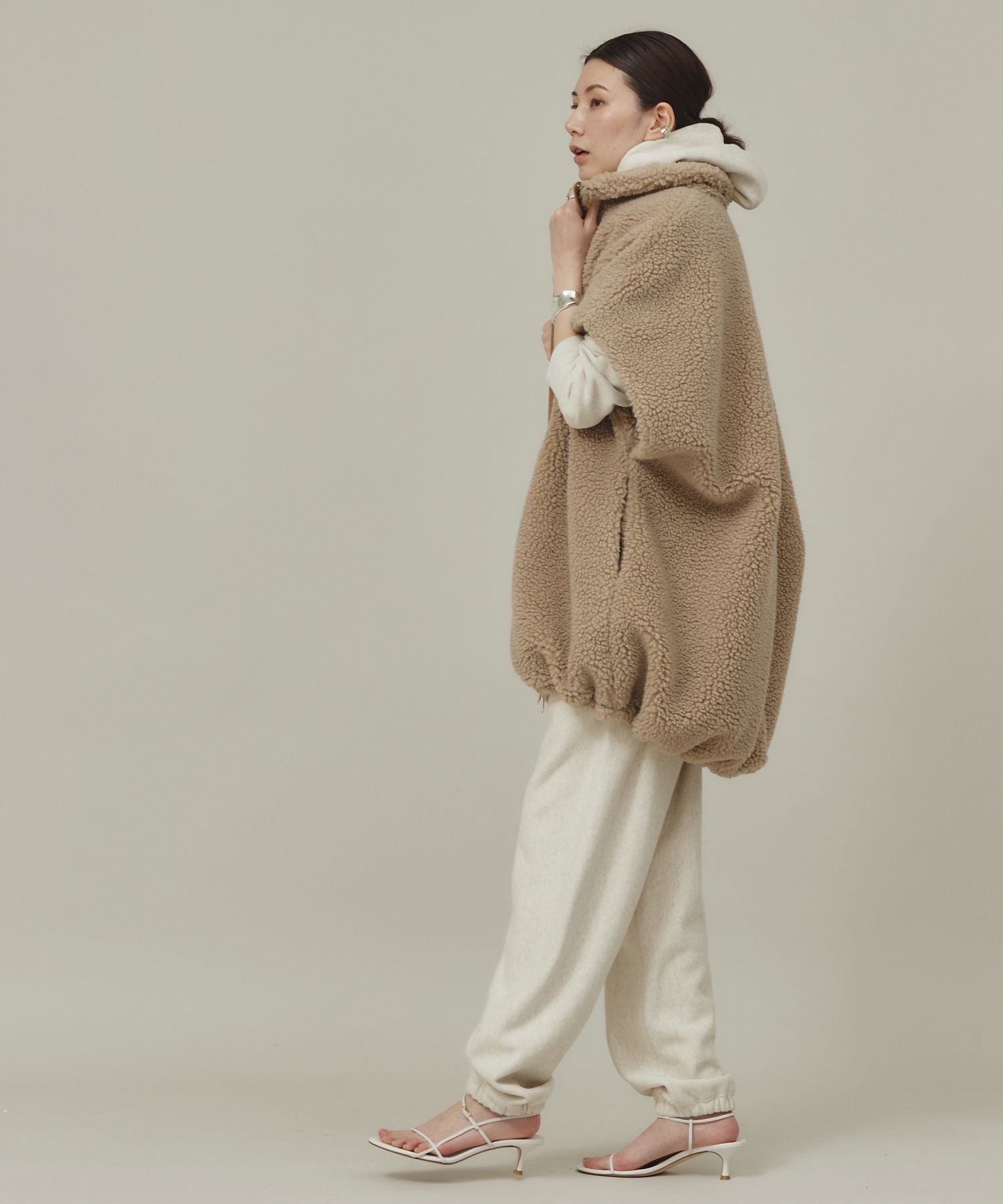 SALE／20%OFF】Curensology ボアスタンドジップブルゾン カレン