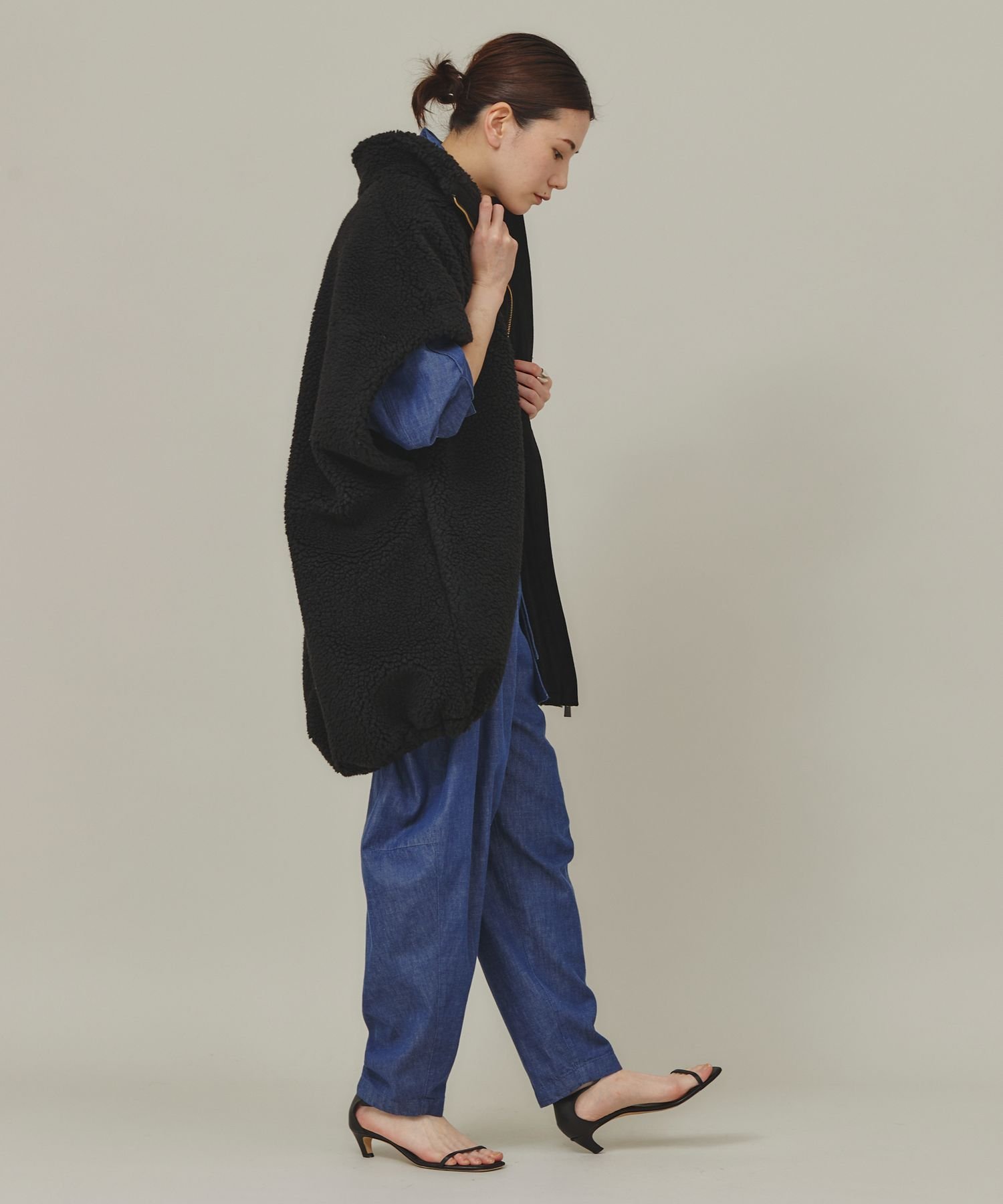 SALE／20%OFF】Curensology ボアスタンドジップブルゾン カレン