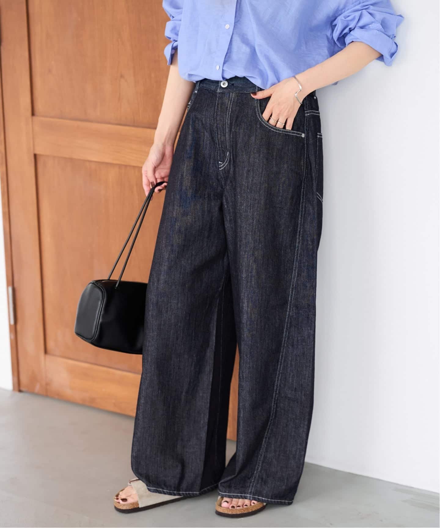 美品　FRAMeWORK denimカーブパンツ　デニム denim カーブパンツ（デニムパンツ）｜FRAMeWORK（フレーム