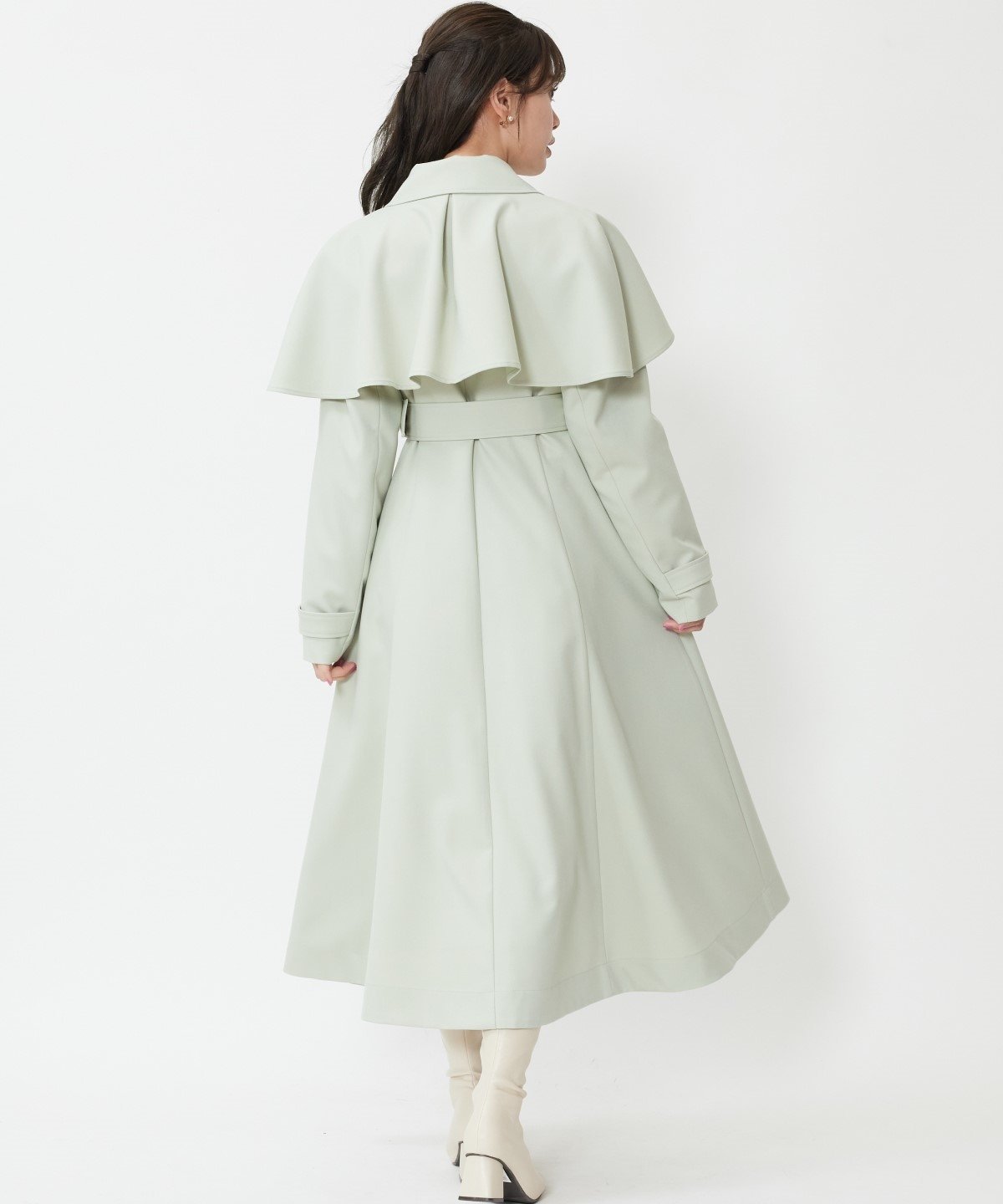 【新品タグ付き】WILL SELECTION ケープコート ウイルセレクション SALE／40%OFF】WILLSELECTION ケープ風ベルト付きコート ウィル