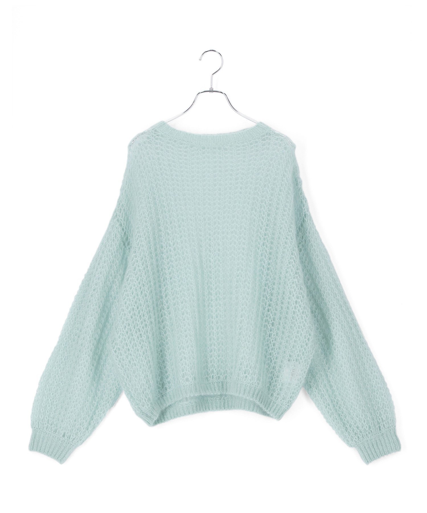 ADAM ET ROPE' シアーニット　モヘヤニット　メッシュ　アダムエロペ ADAM ET ROPE シアーニット モヘヤニット メッシュ アダムエロペ