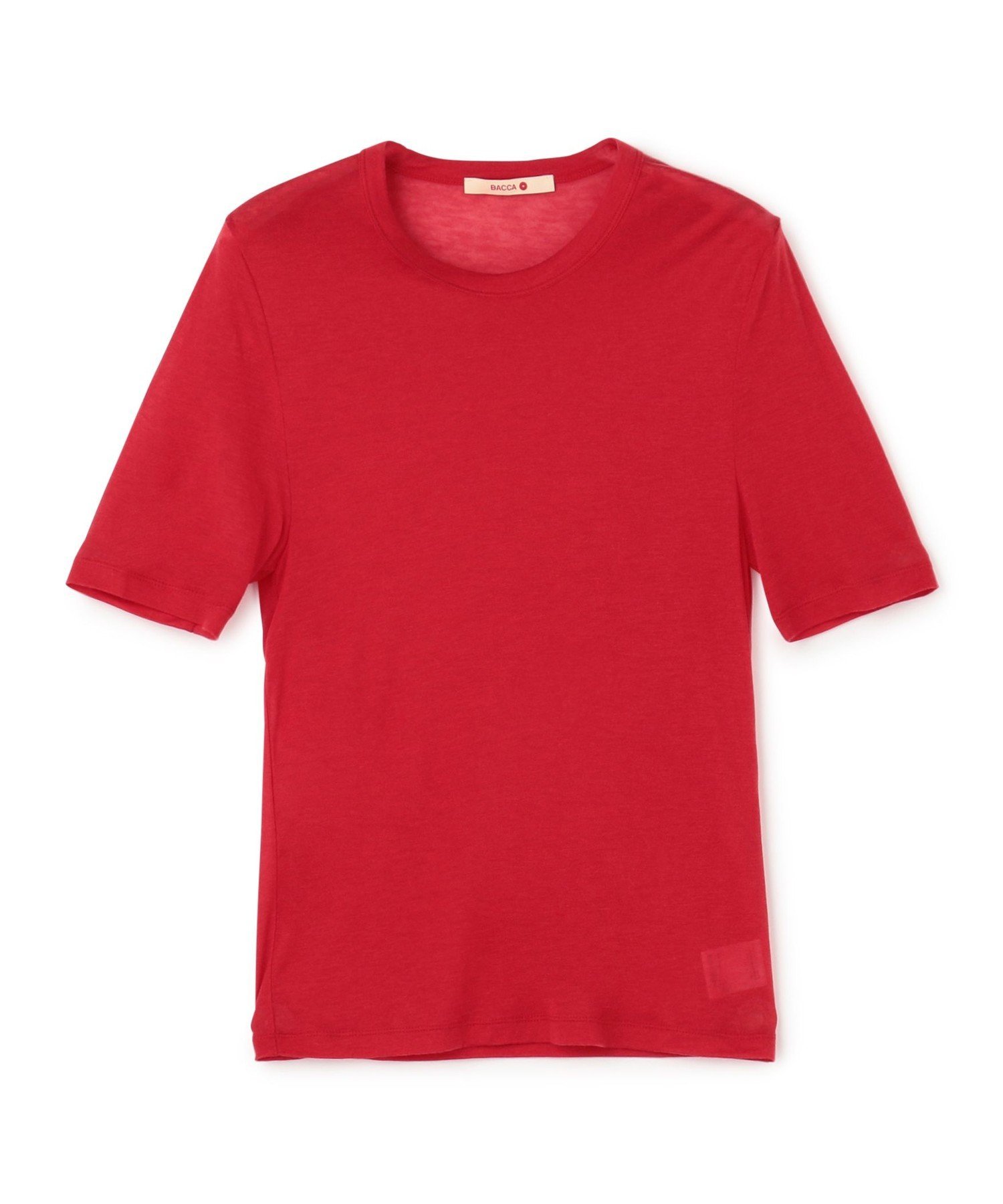 【BACCA】テンセルシルク ベーシックTシャツ BACCA tシャツ テンセルシルク ベーシックTシャツ レディース