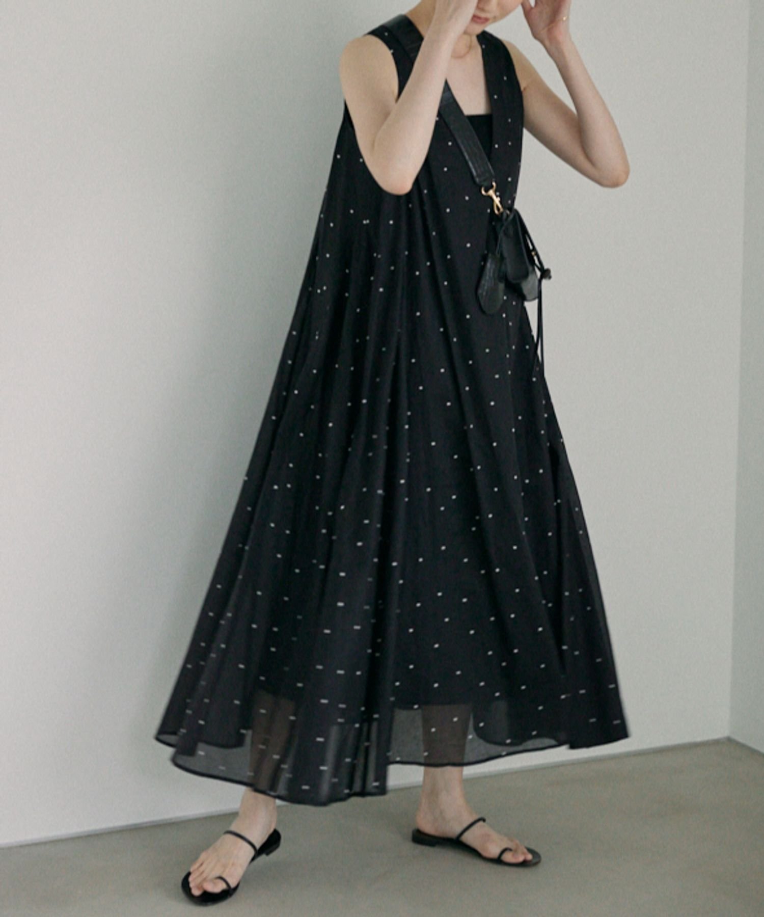 BABYLONE Indot サックワンピース バビロン ワンピース・ドレス 