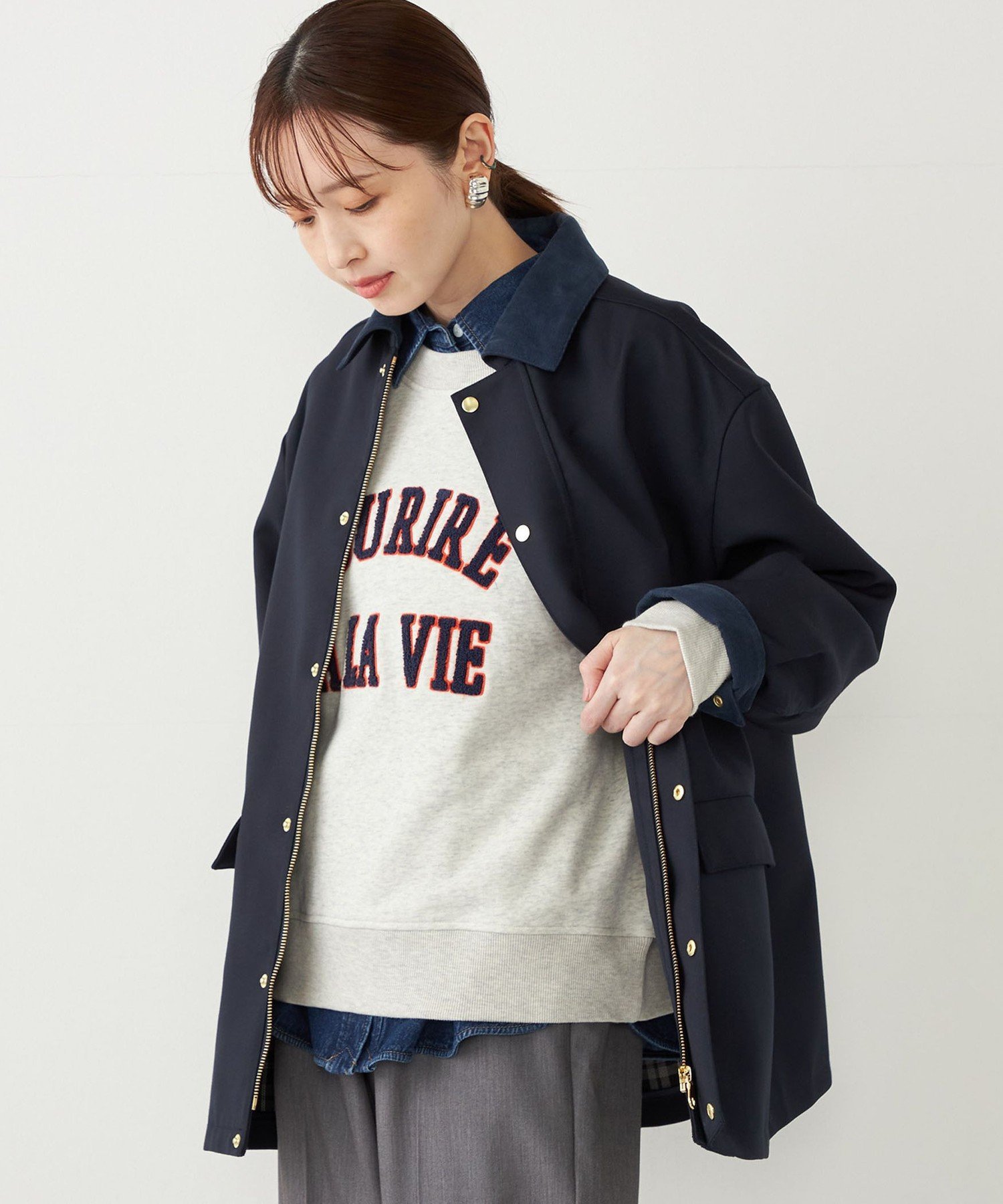 楽天市場】【SALE／30%OFF】ツイルステンカラージャケット