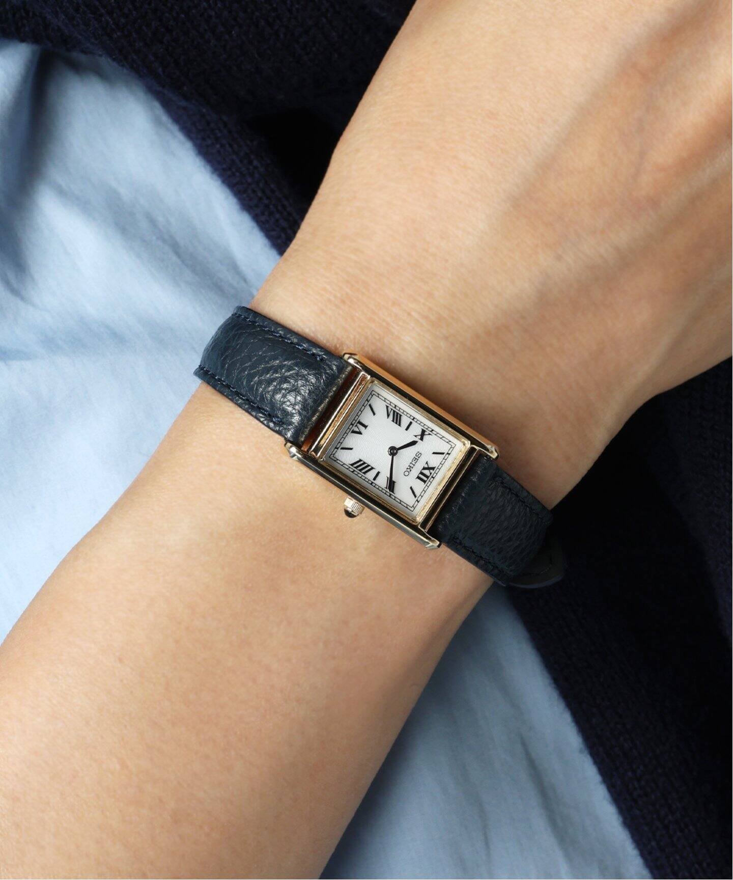 SEIKO セイコー ヒロブ 腕時計 ネイビー 紺 日本製 HIROB 【SEIKO / セイコー】Exclusive SZRW001 Navy 別注 ヒロブ