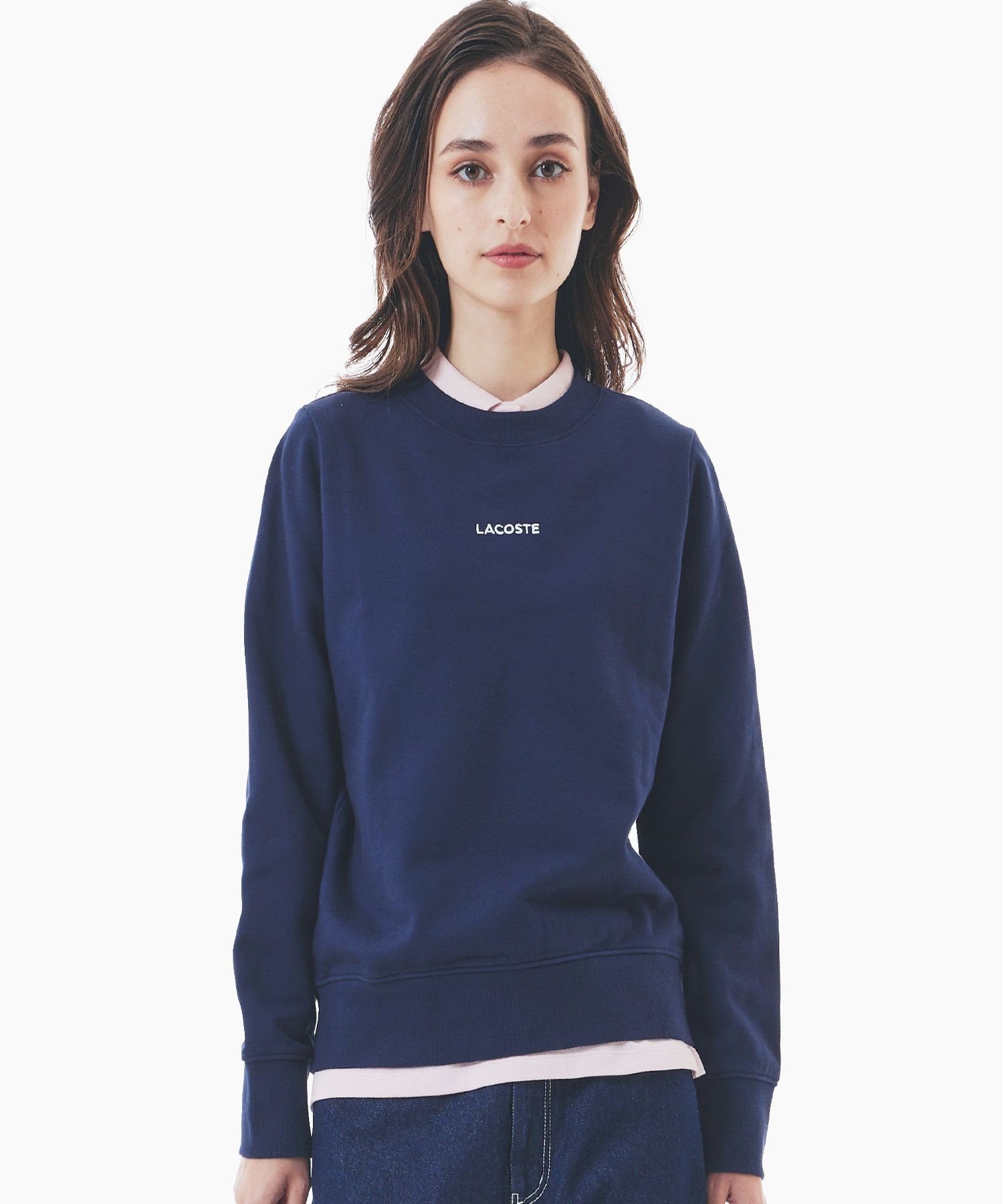 楽天市場】トレーナー スウェット ラコステ フロッキークロック