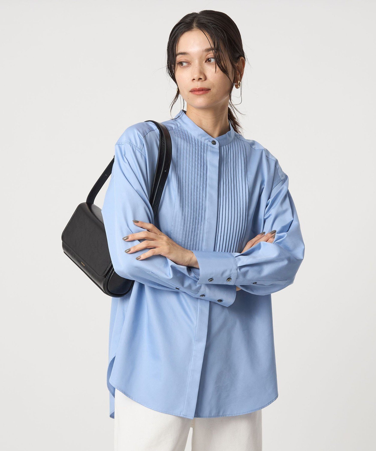 楽天市場】DRAWER ドゥロワー シャツ グリーン系 サイズ:36(S