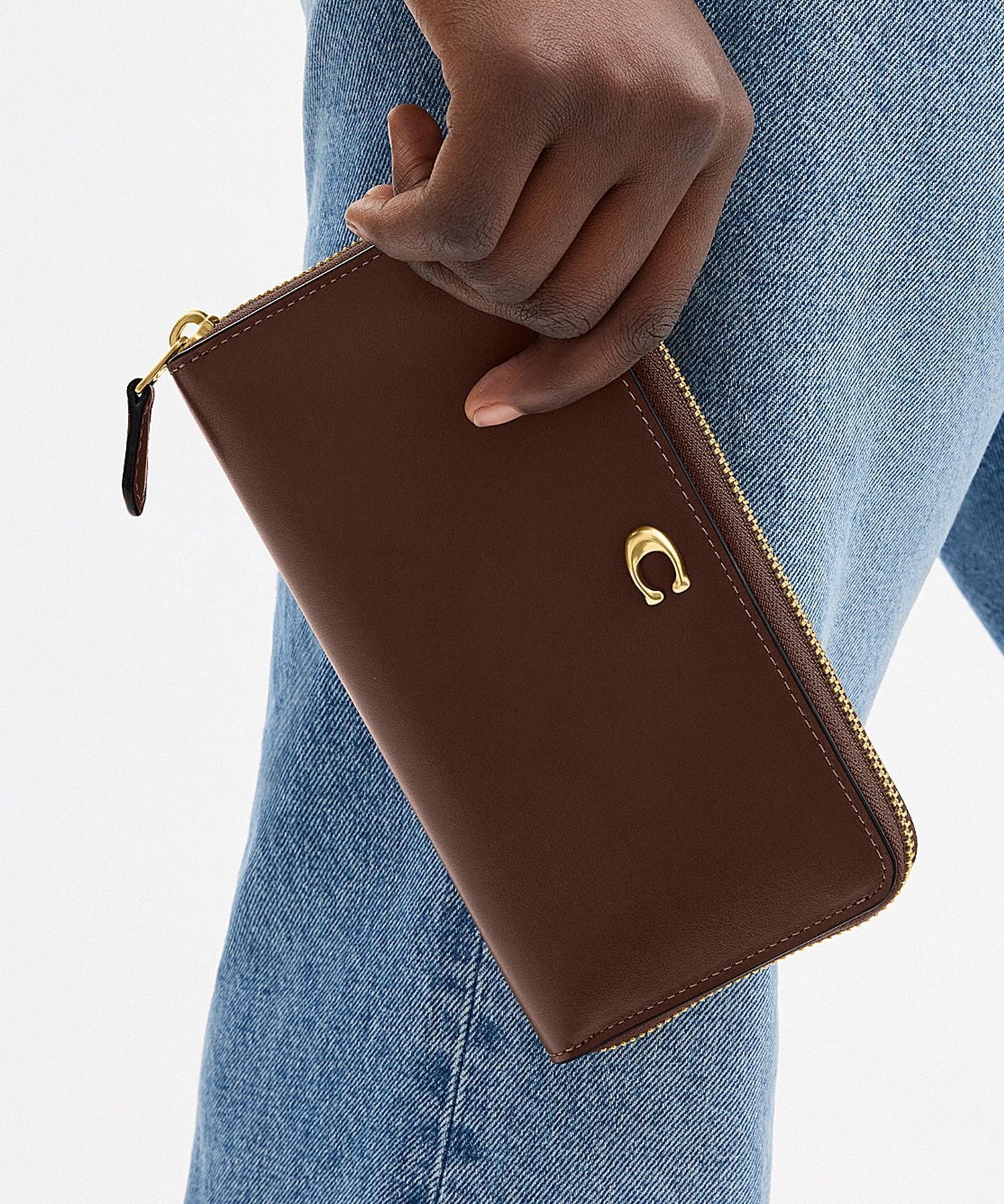 Coach コーチ 3-IN-1 Lジップ ウォレット・シグネチャー キャンバス COACH（コーチ）の「3-IN-1 Lジップ ウォレット・シグネチャー