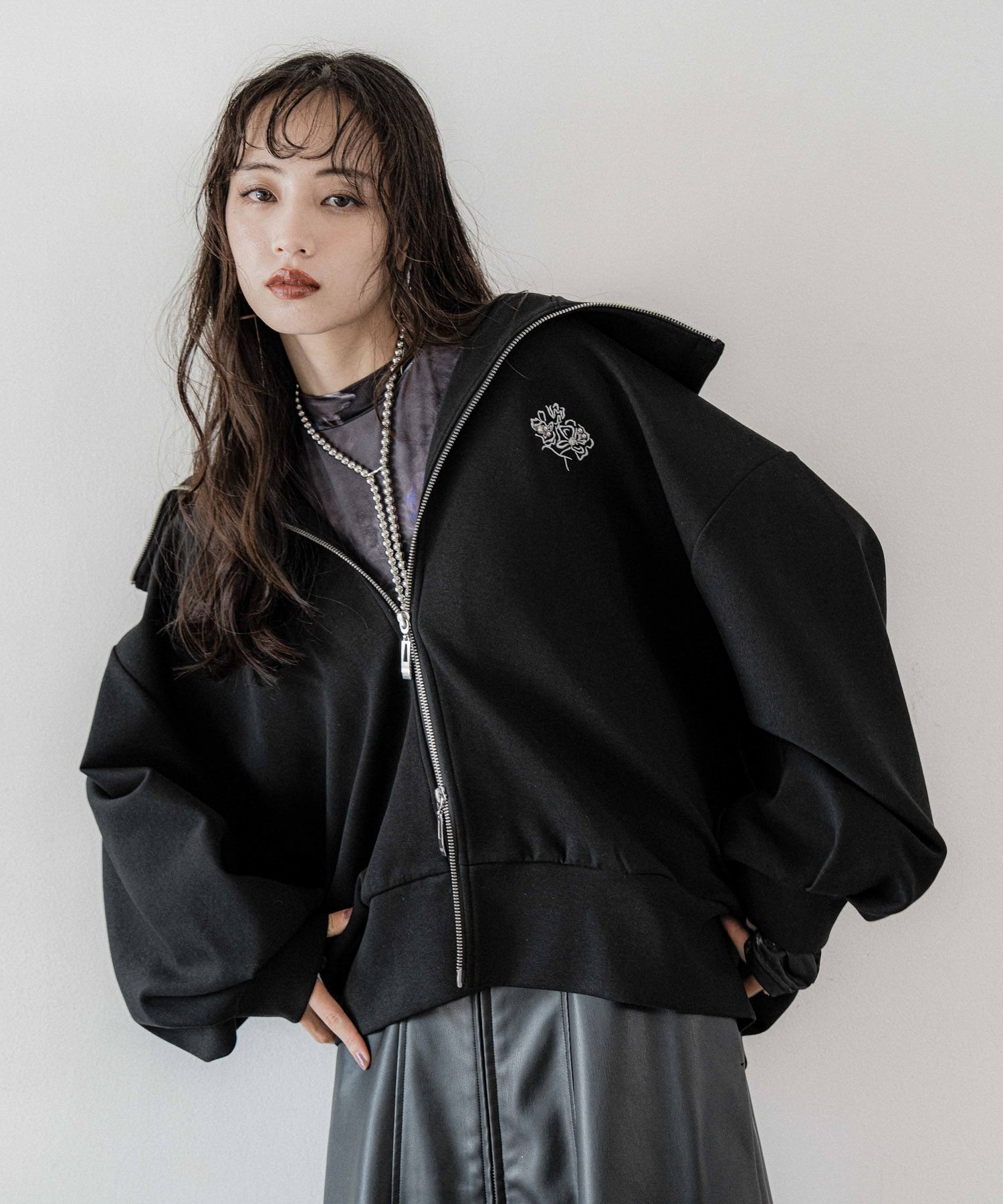 楽天市場】シシュウスウェードZIPパーカー HARE ハレ トップス